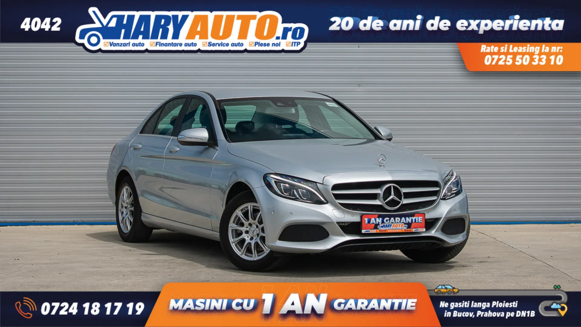 Cumpara/ Vinde online Mercedes-Benz C-Class 2014 SH, la cel mai bun pret pentru tine!