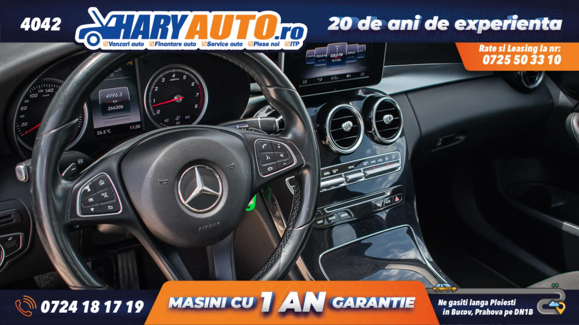 Cumpara/ Vinde online Mercedes-Benz C-Class 2014 SH, la cel mai bun pret pentru tine!