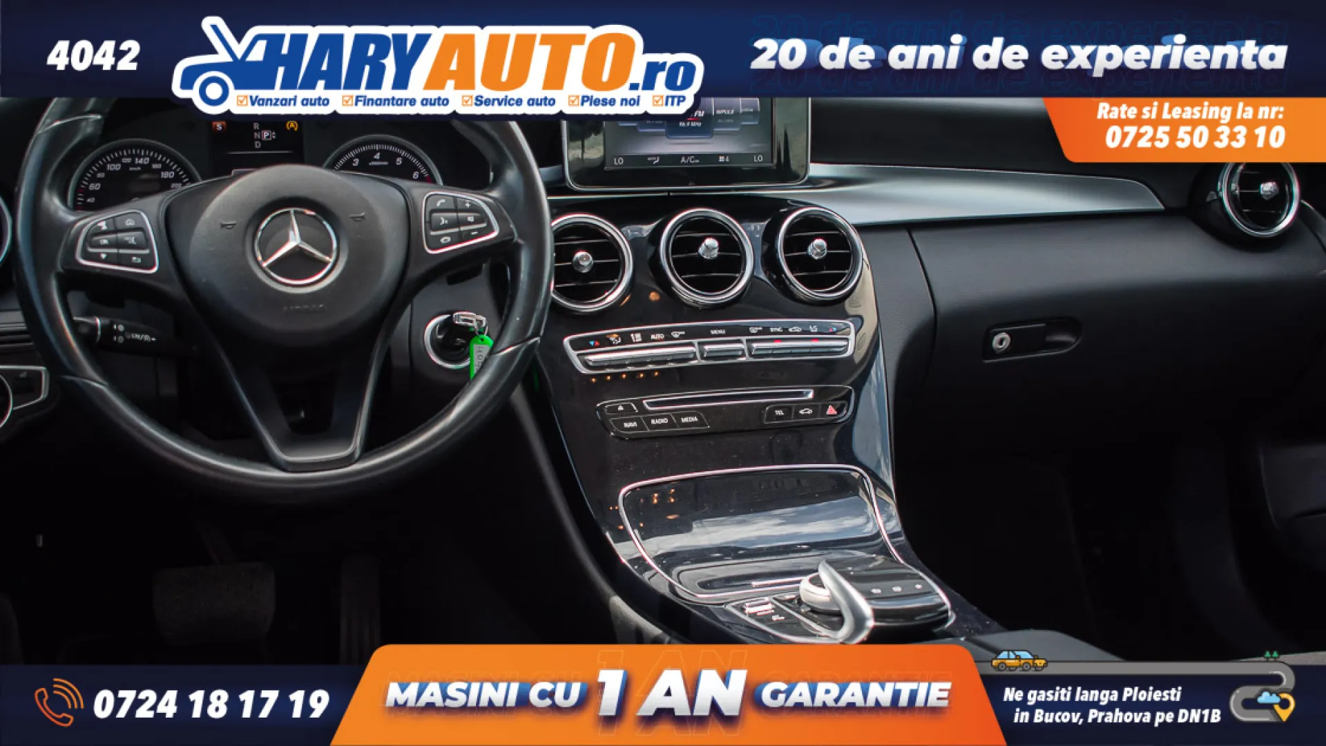 Cumpara/ Vinde online Mercedes-Benz C-Class 2014 SH, la cel mai bun pret pentru tine!