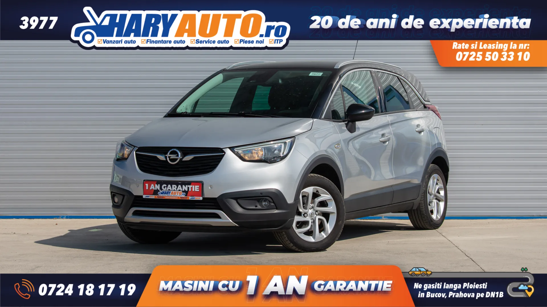 Cumpara/ Vinde online Opel Crossland X 2019 SH, la cel mai bun pret pentru tine!