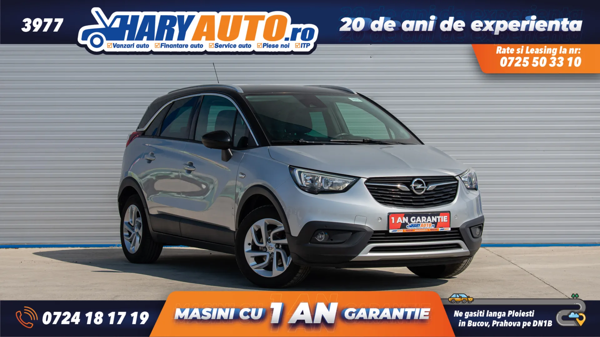 Cumpara/ Vinde online Opel Crossland X 2019 SH, la cel mai bun pret pentru tine!