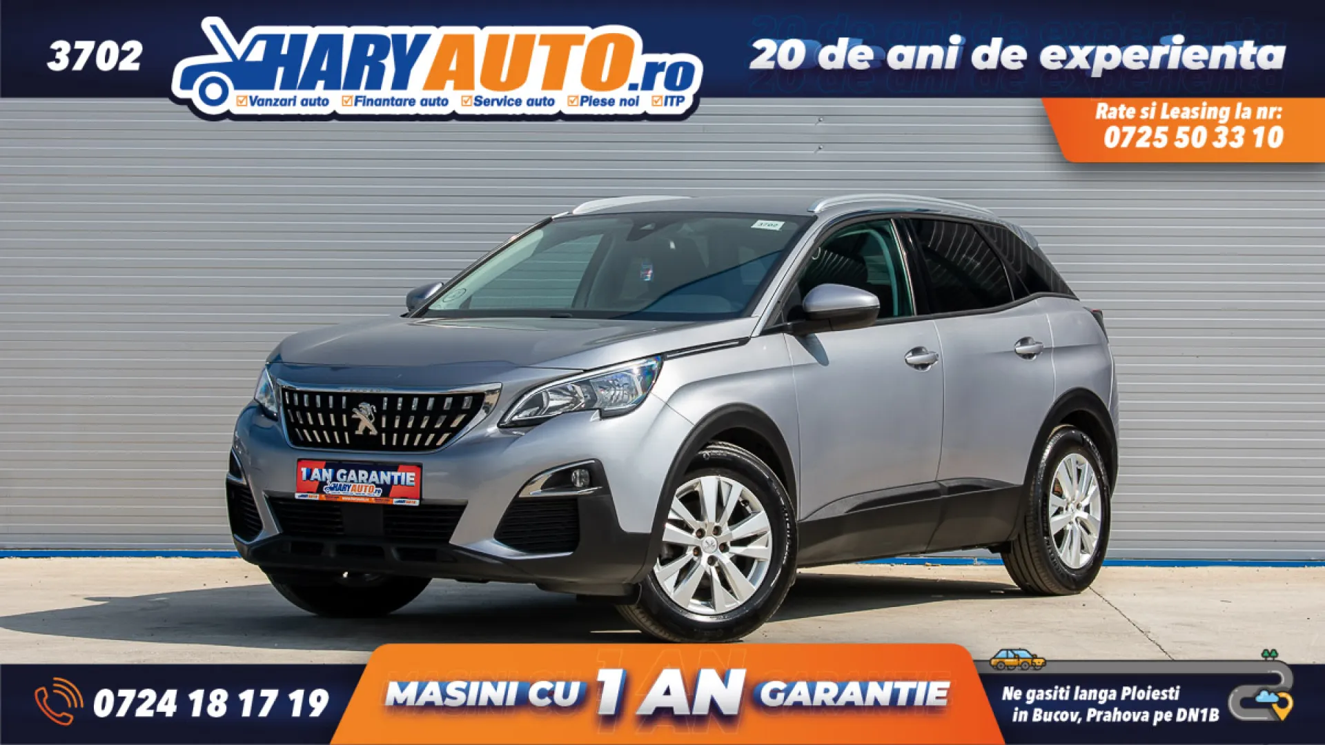 Cumpara/ Vinde online Peugeot 3008 2016 SH, la cel mai bun pret pentru tine!