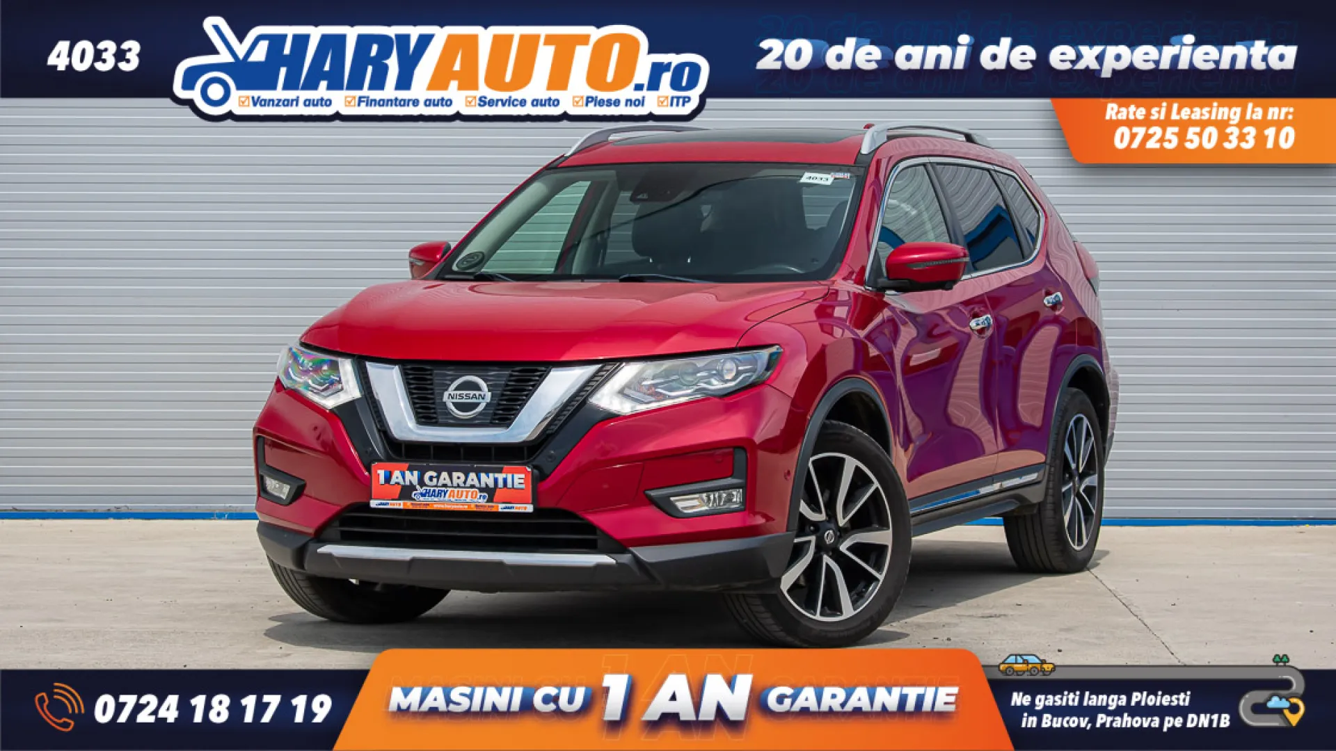 Cumpara/ Vinde online Nissan X-Trail 2019 SH, la cel mai bun pret pentru tine!