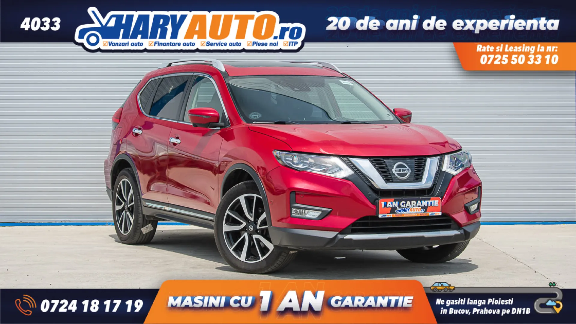 Cumpara/ Vinde online Nissan X-Trail 2019 SH, la cel mai bun pret pentru tine!