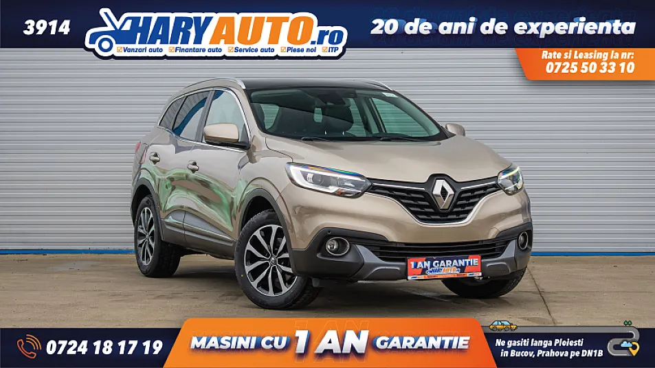 Cumpără / Vinde Renault  Kadjar 2016 SH, la cel mai bun pret pentru tine!