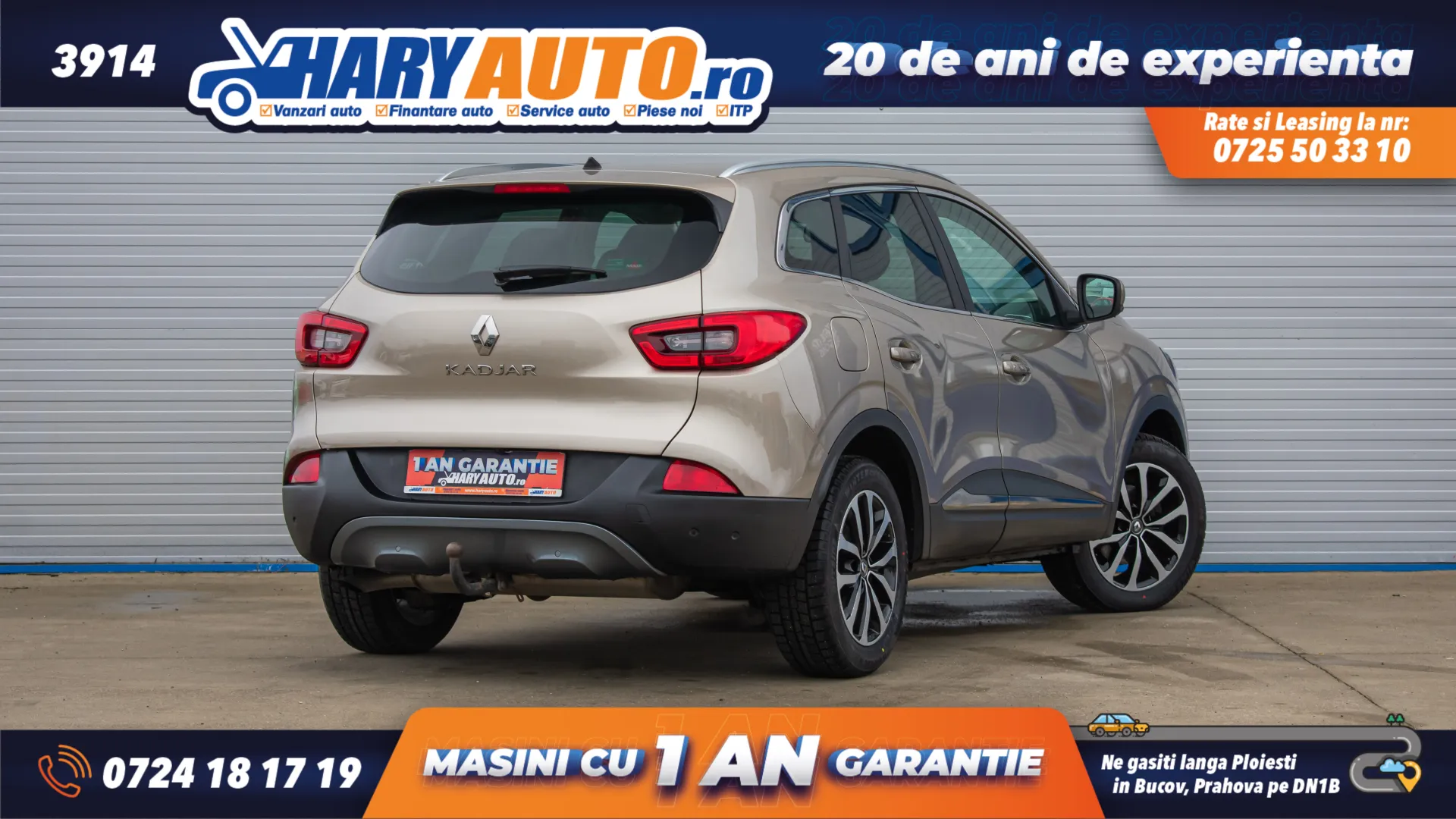 Cumpara/ Vinde online Renault  Kadjar 2016 SH, la cel mai bun pret pentru tine!