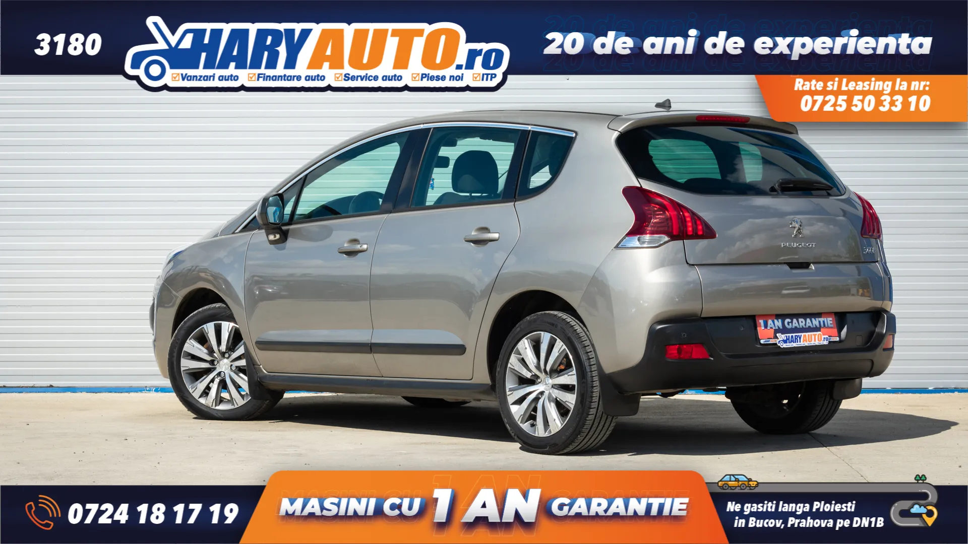 Cumpara/ Vinde online Peugeot 3008 2014 SH, la cel mai bun pret pentru tine!