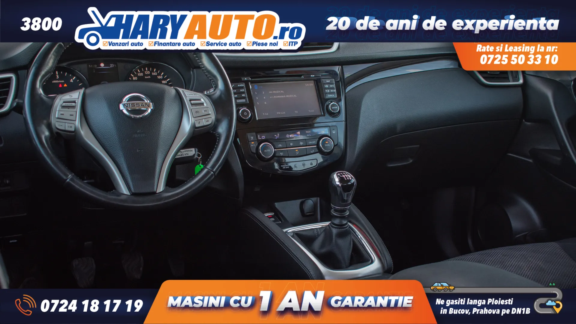 Cumpara/ Vinde online Nissan Qashqai 2014 SH, la cel mai bun pret pentru tine!