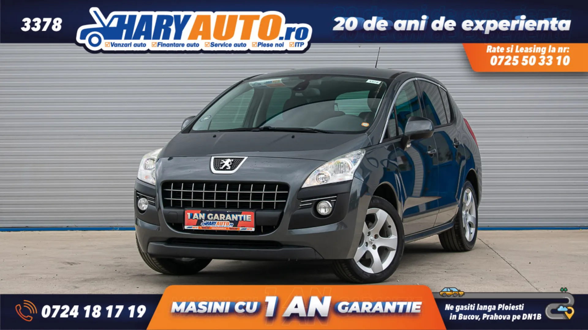 Cumpara/ Vinde online Peugeot 3008 2012 SH, la cel mai bun pret pentru tine!