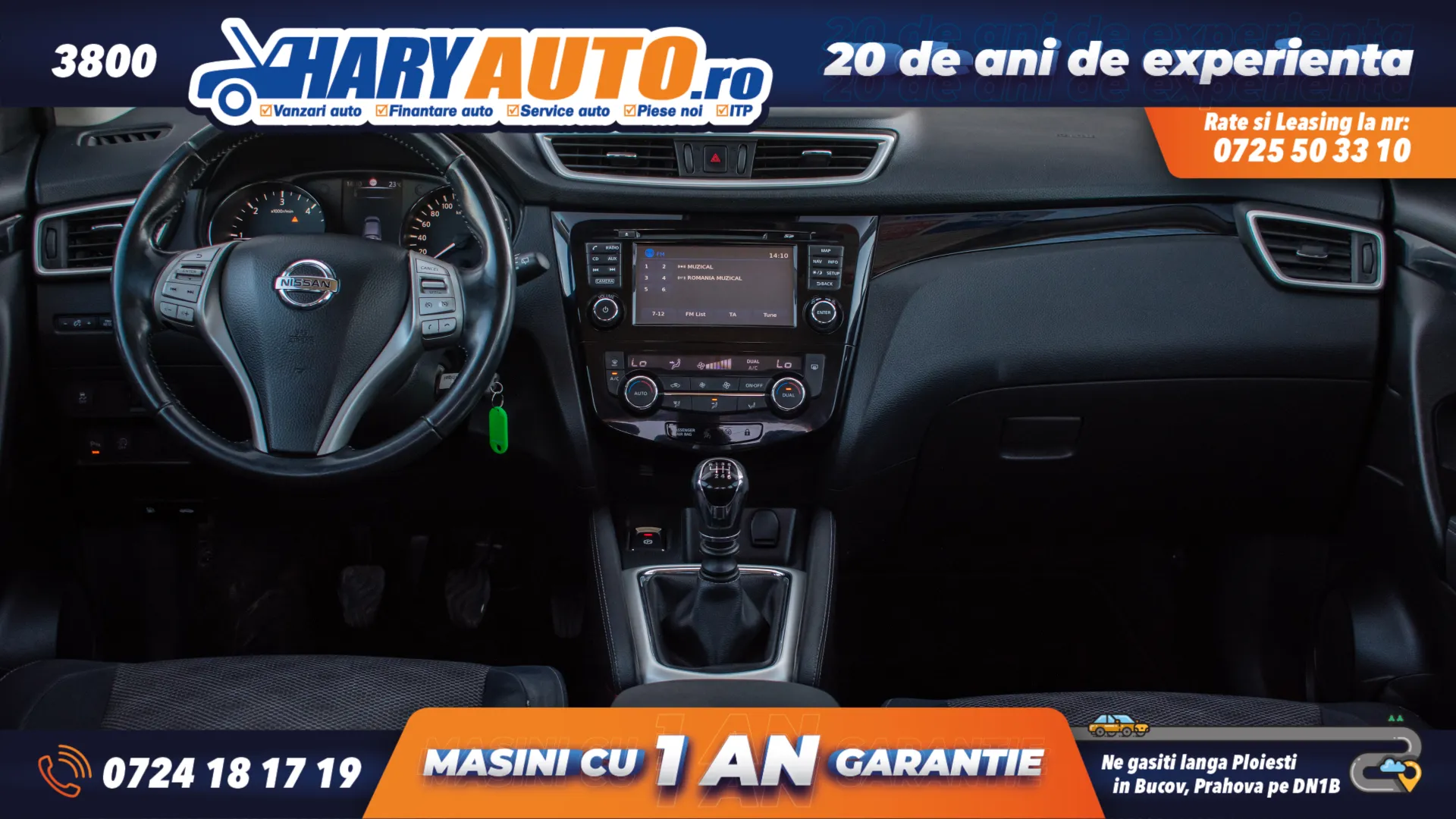 Cumpara/ Vinde online Nissan Qashqai 2014 SH, la cel mai bun pret pentru tine!
