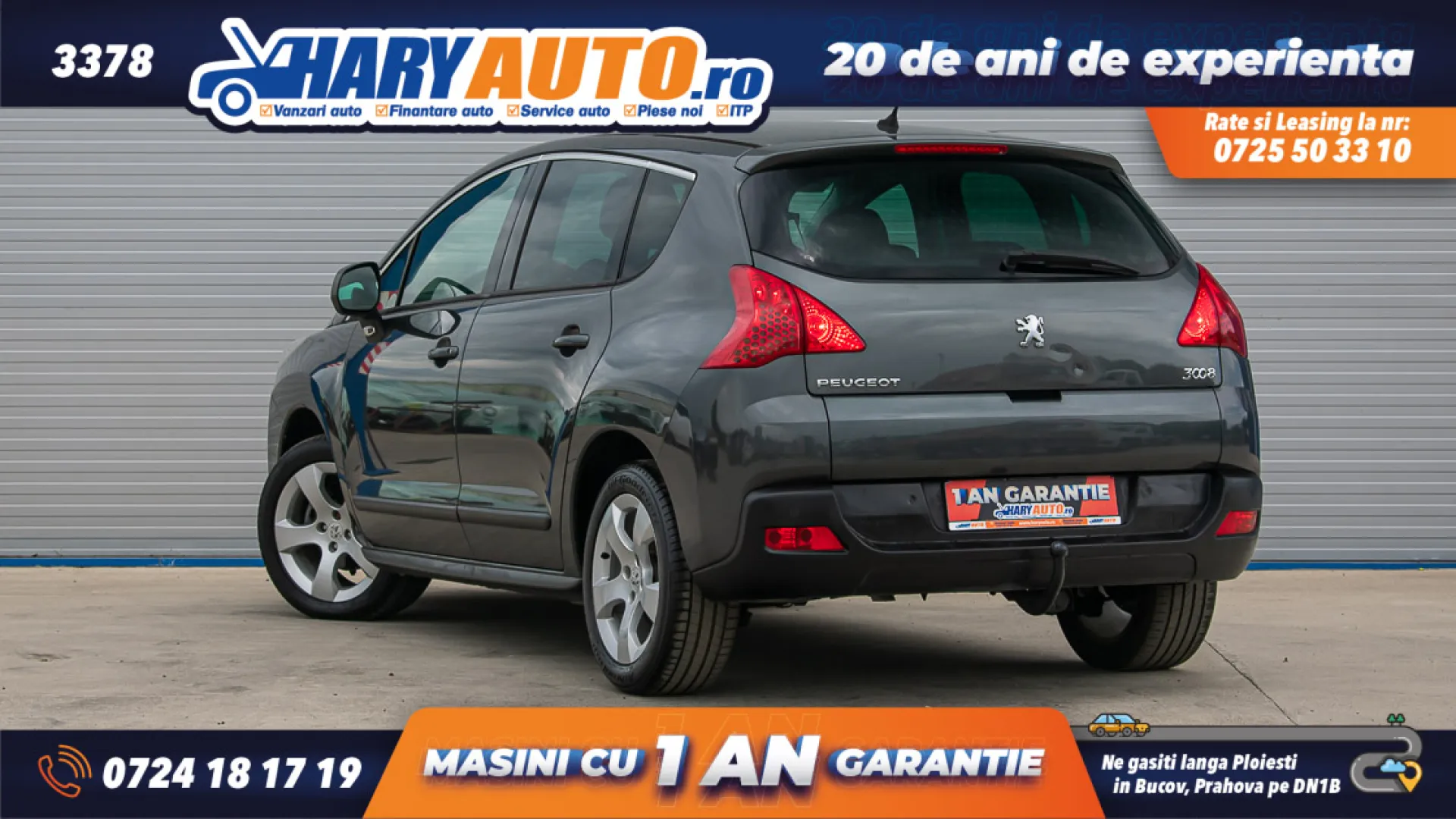 Cumpara/ Vinde online Peugeot 3008 2012 SH, la cel mai bun pret pentru tine!