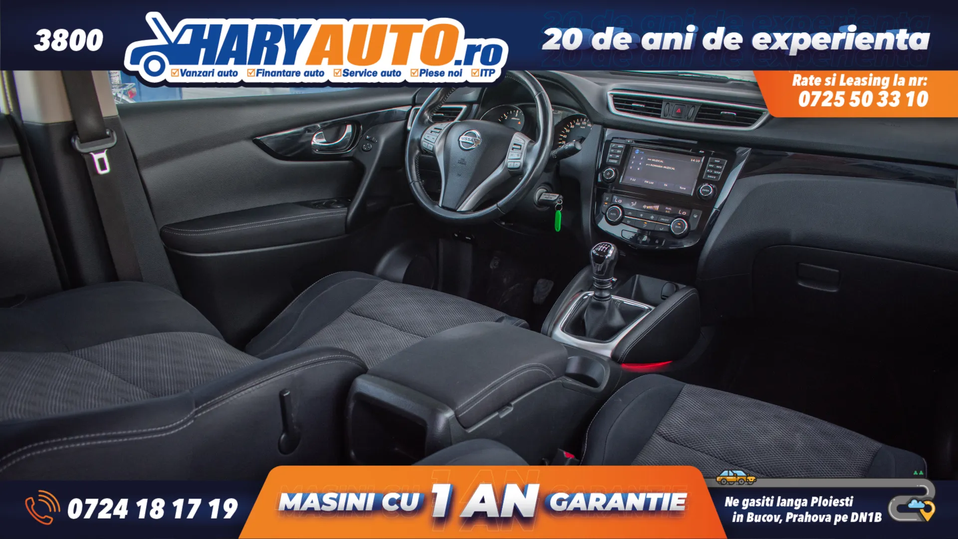 Cumpara/ Vinde online Nissan Qashqai 2014 SH, la cel mai bun pret pentru tine!