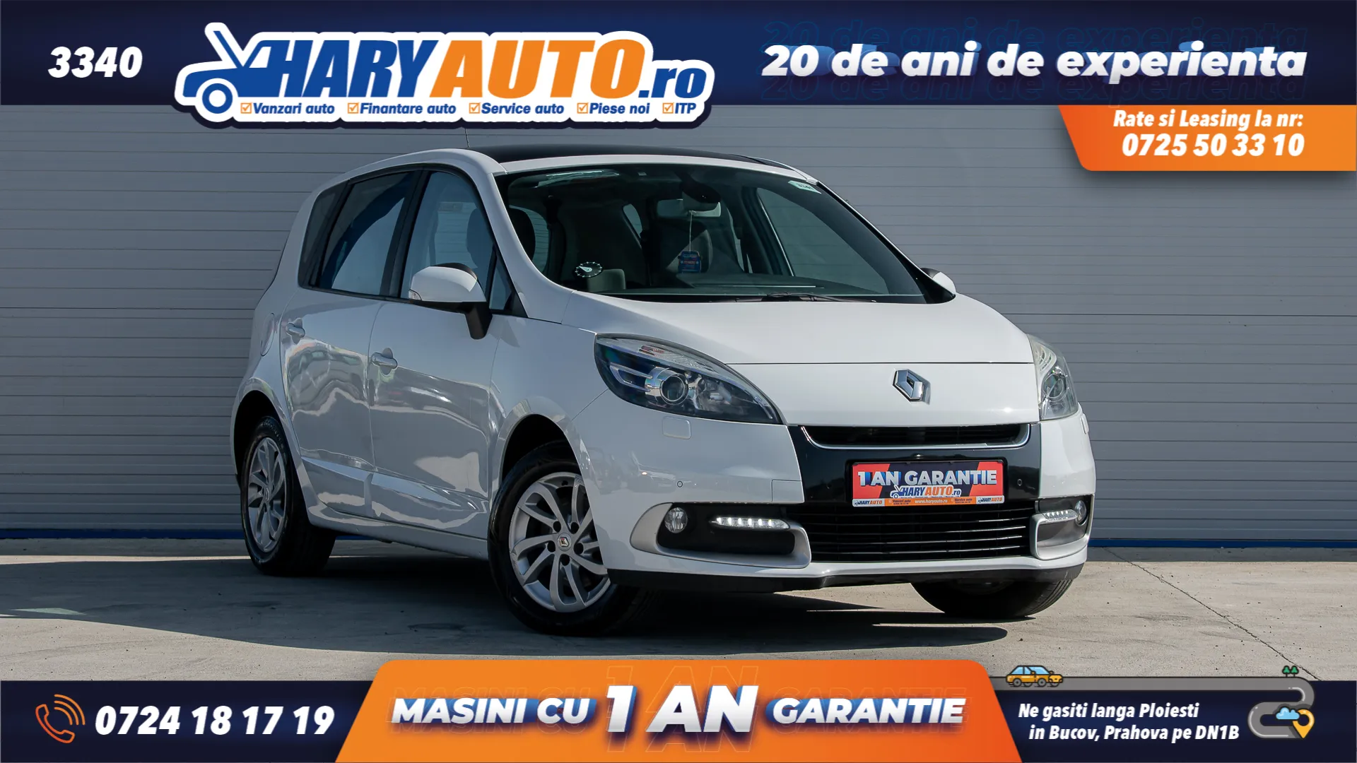 Cumpara/ Vinde online Renault  Scenic 2013 SH, la cel mai bun pret pentru tine!