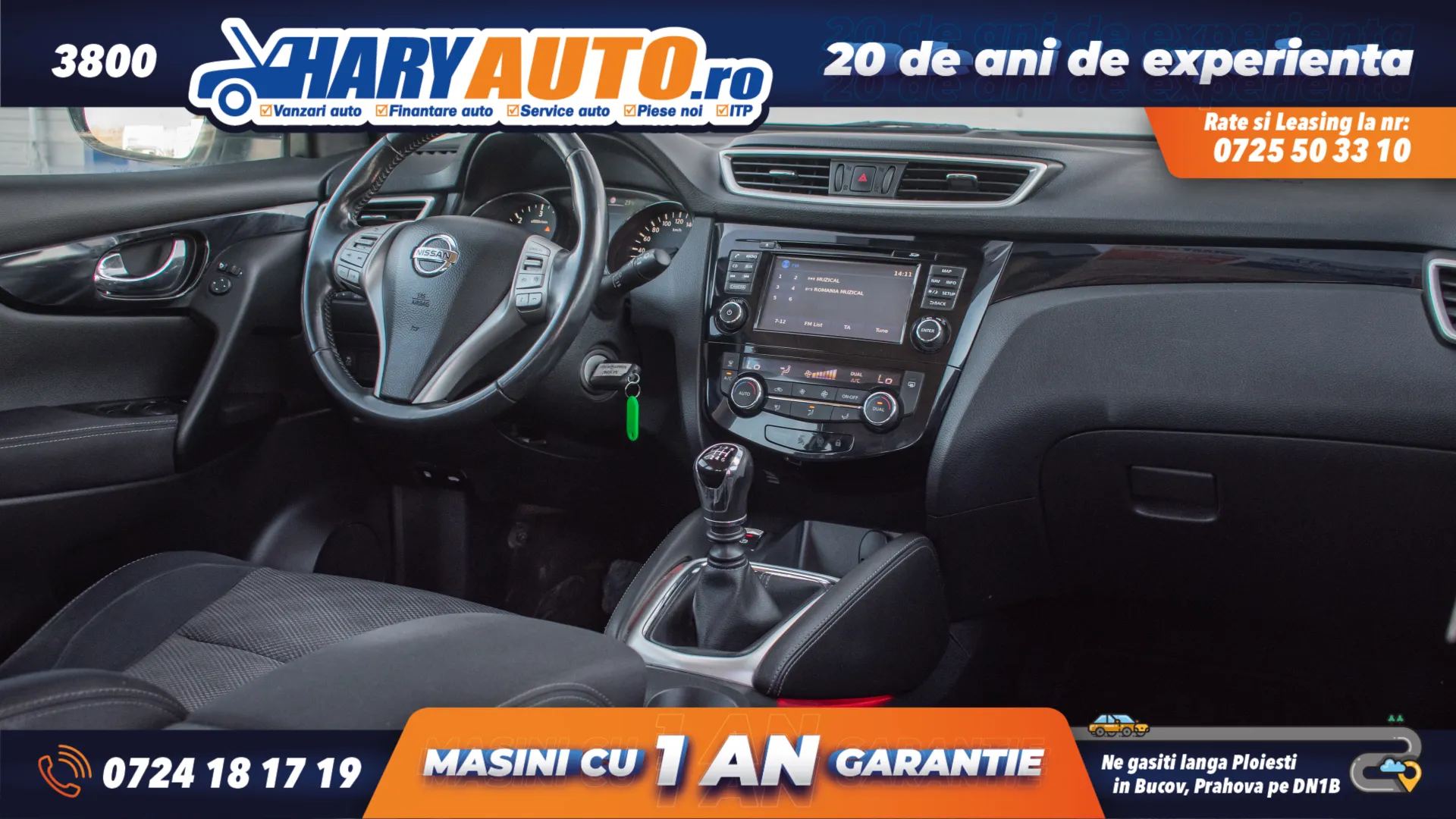 Cumpara/ Vinde online Nissan Qashqai 2014 SH, la cel mai bun pret pentru tine!