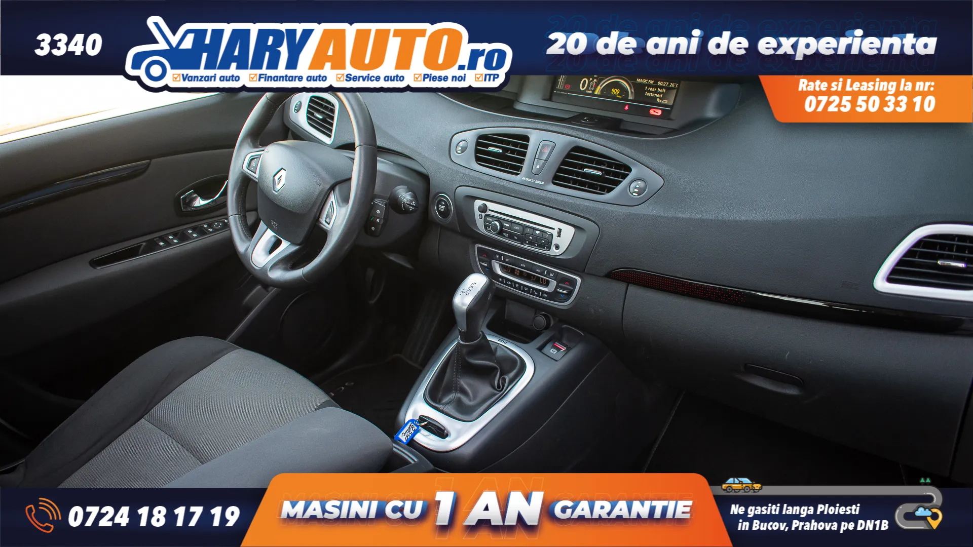 Cumpara/ Vinde online Renault  Scenic 2013 SH, la cel mai bun pret pentru tine!