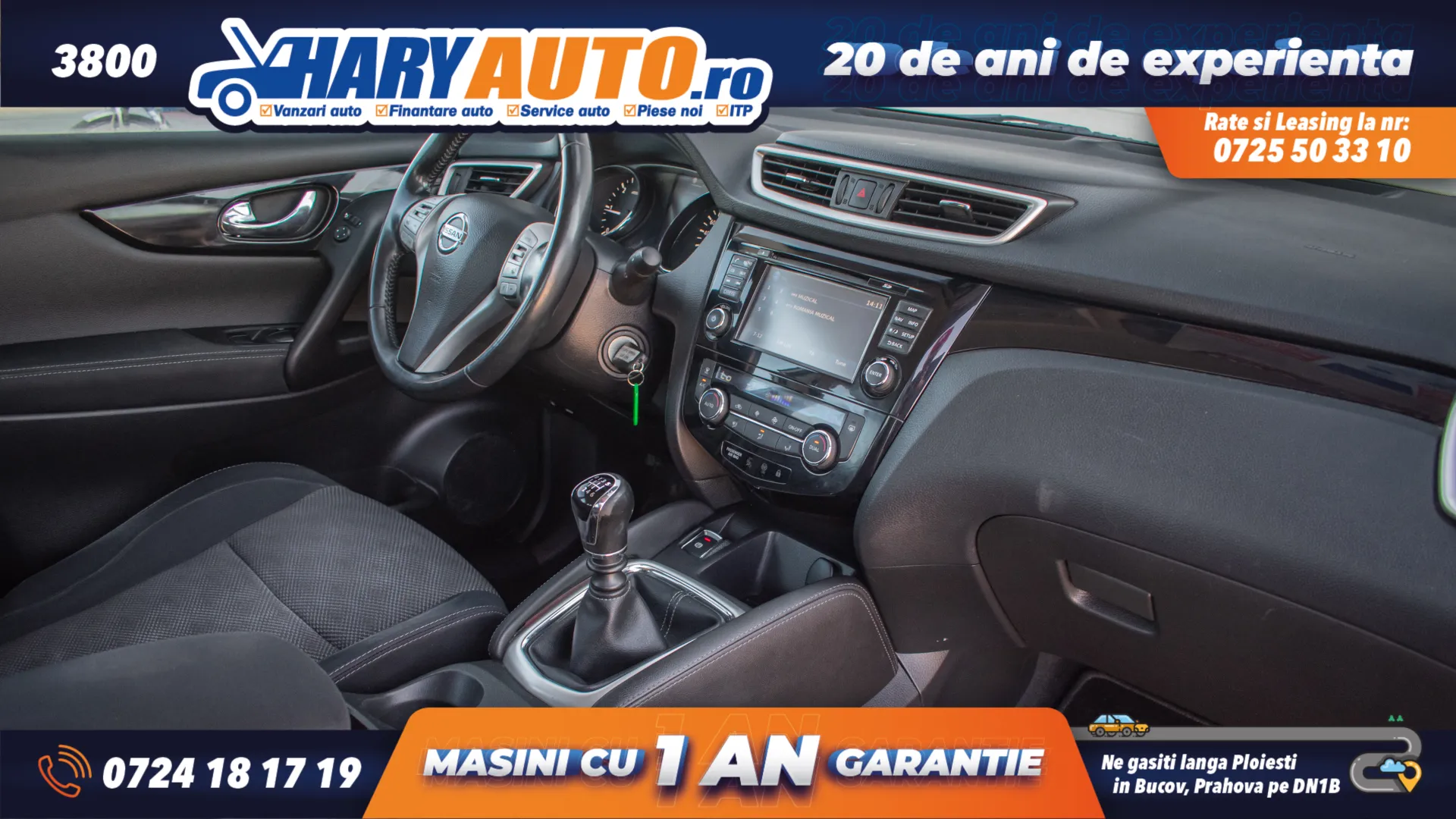 Cumpara/ Vinde online Nissan Qashqai 2014 SH, la cel mai bun pret pentru tine!