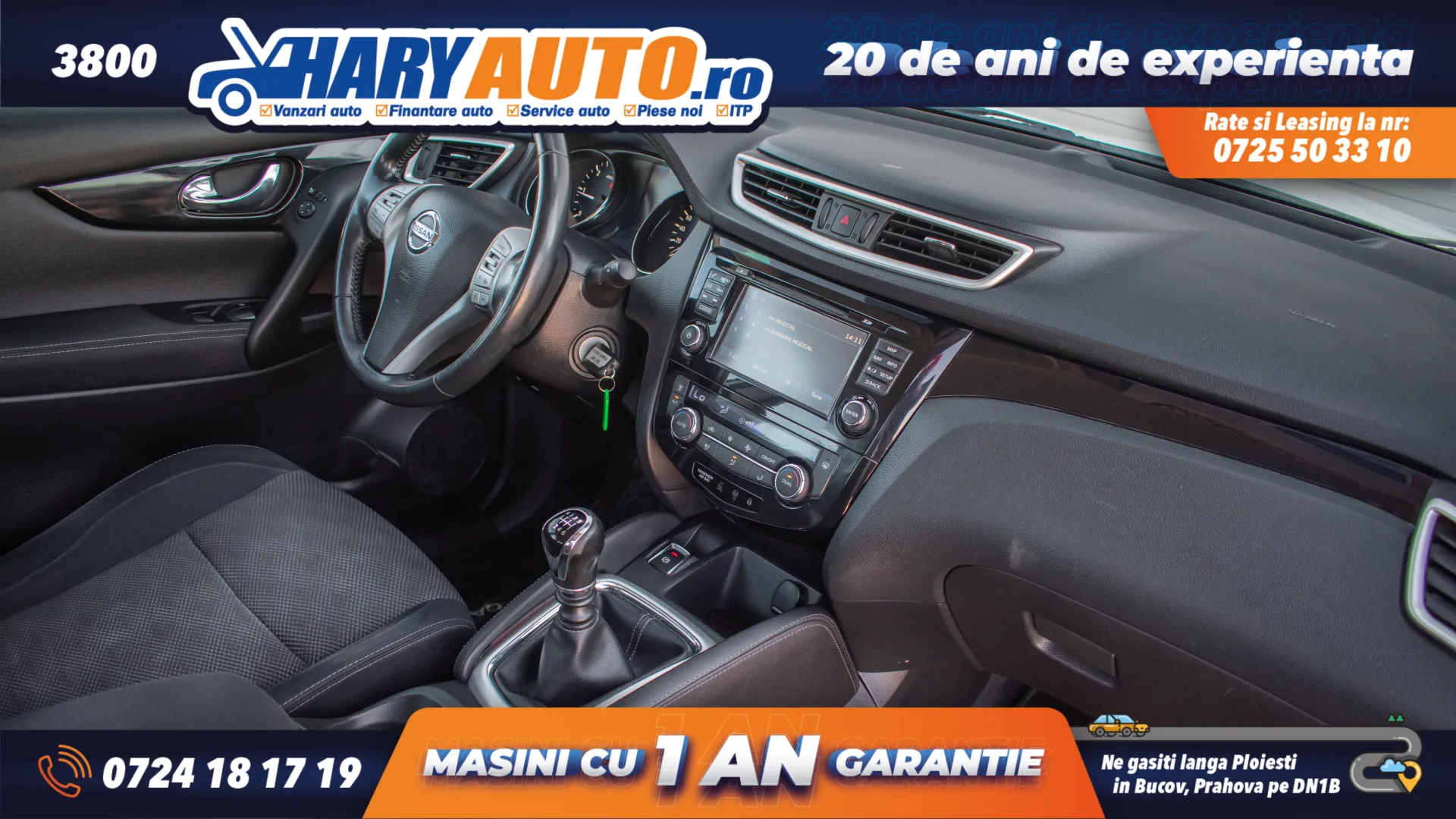 Cumpara/ Vinde online Nissan Qashqai 2014 SH, la cel mai bun pret pentru tine!