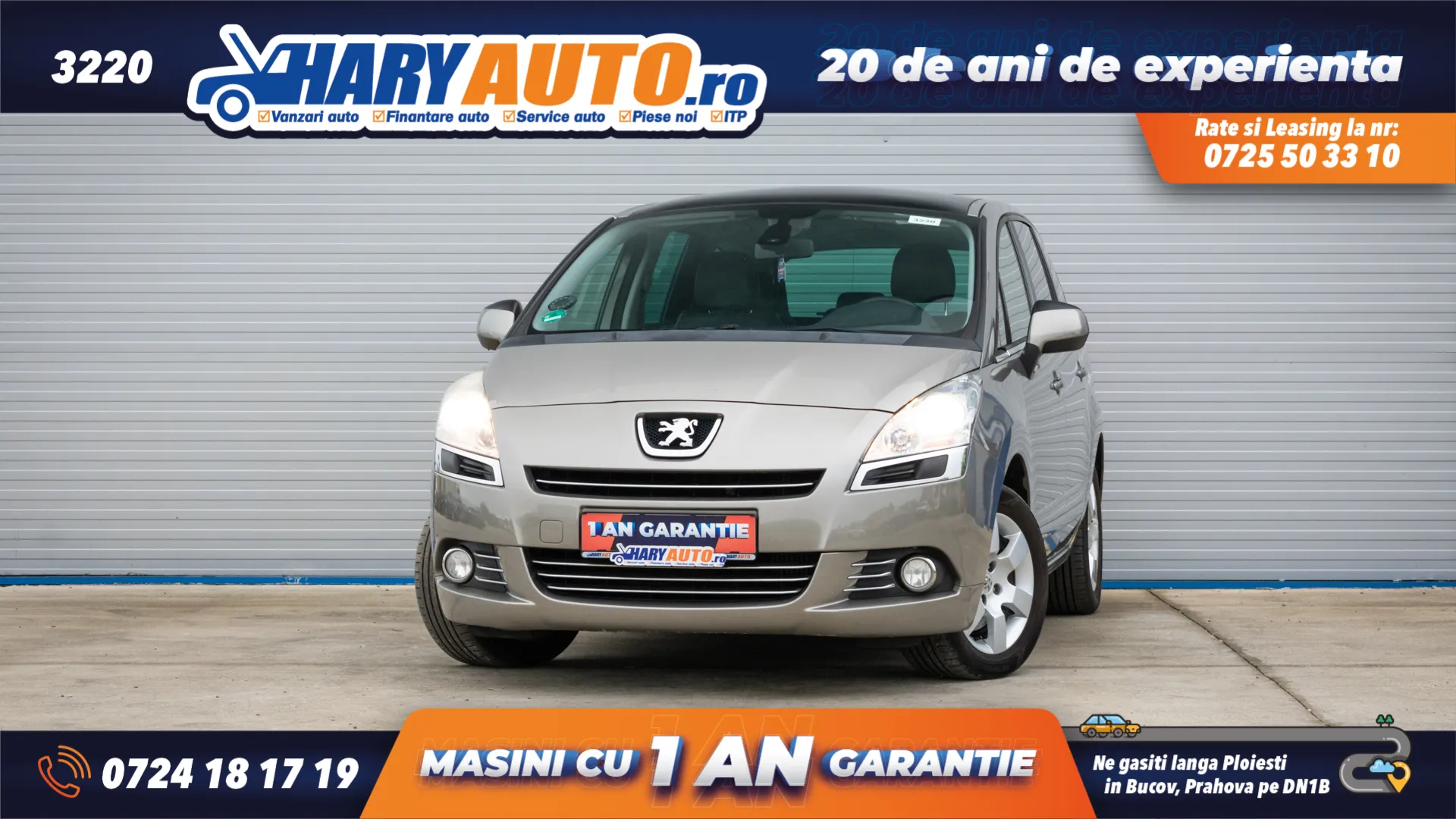 Cumpara/ Vinde online Peugeot 5008 2012 SH, la cel mai bun pret pentru tine!