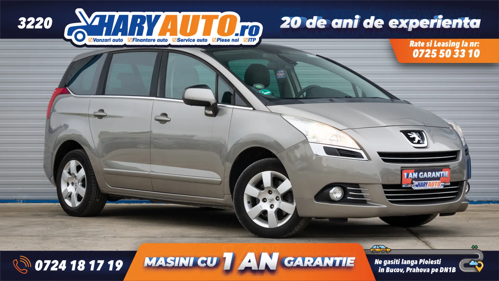 Cumpara/ Vinde online Peugeot 5008 2012 SH, la cel mai bun pret pentru tine!