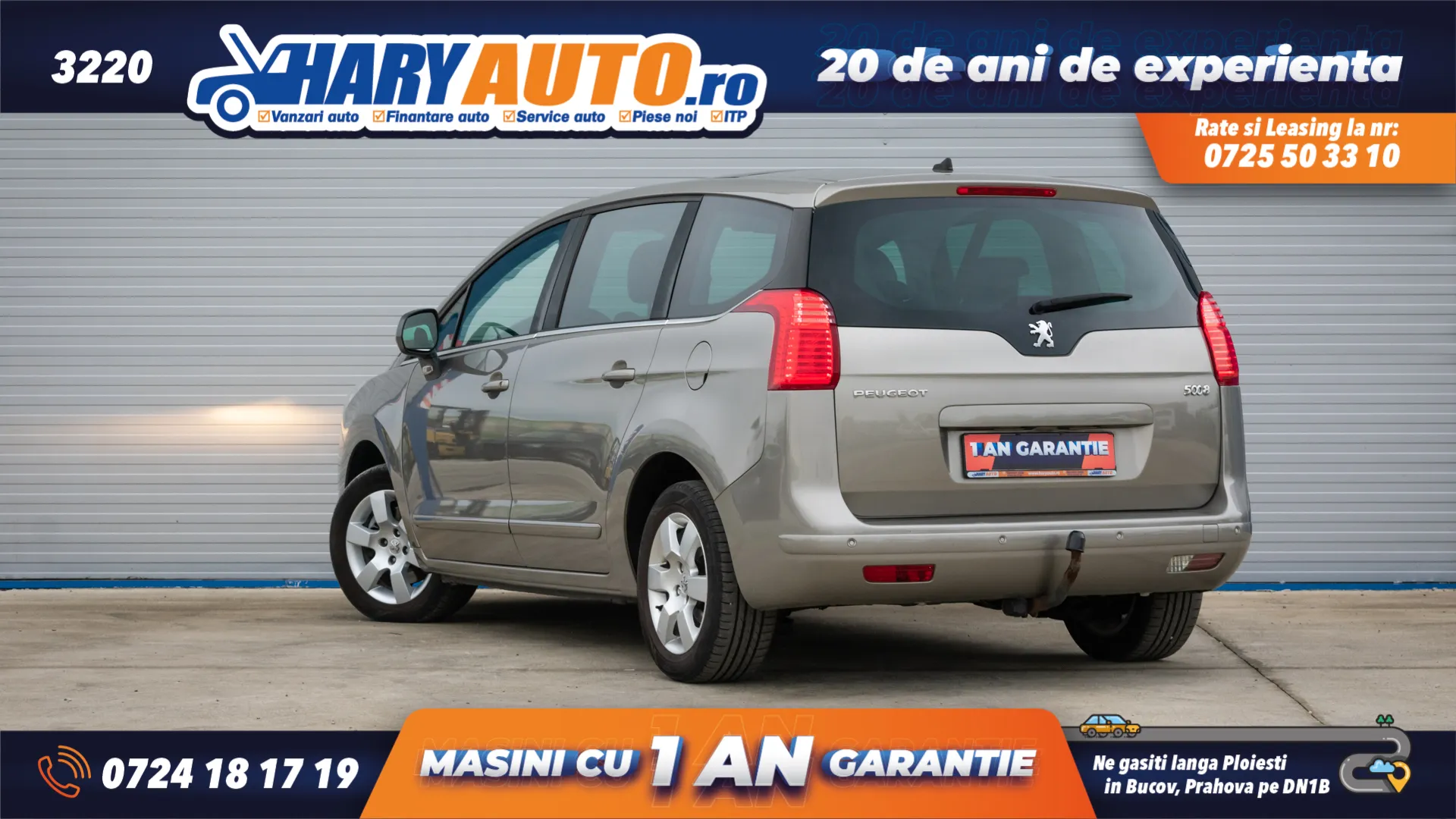 Cumpara/ Vinde online Peugeot 5008 2012 SH, la cel mai bun pret pentru tine!