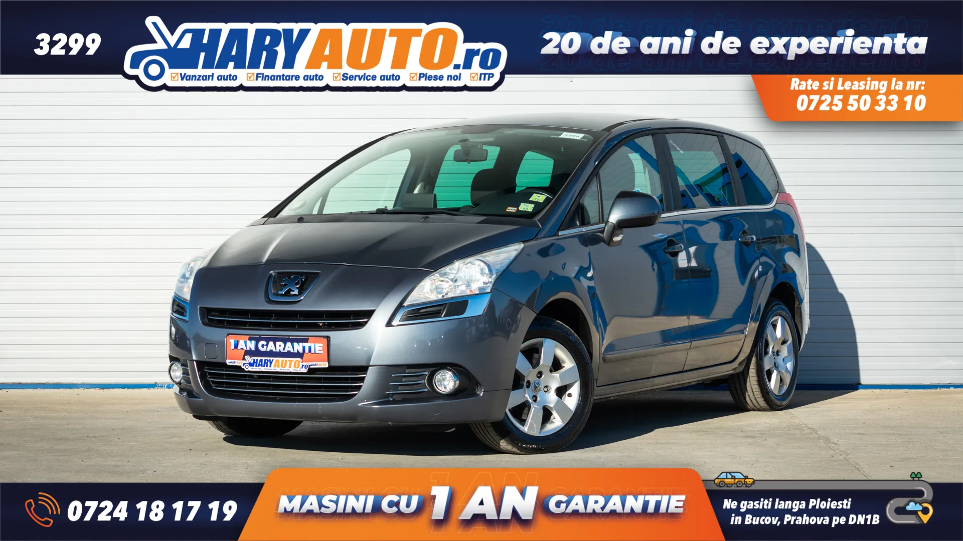 Cumpara/ Vinde online Peugeot 5008 2012 SH, la cel mai bun pret pentru tine!