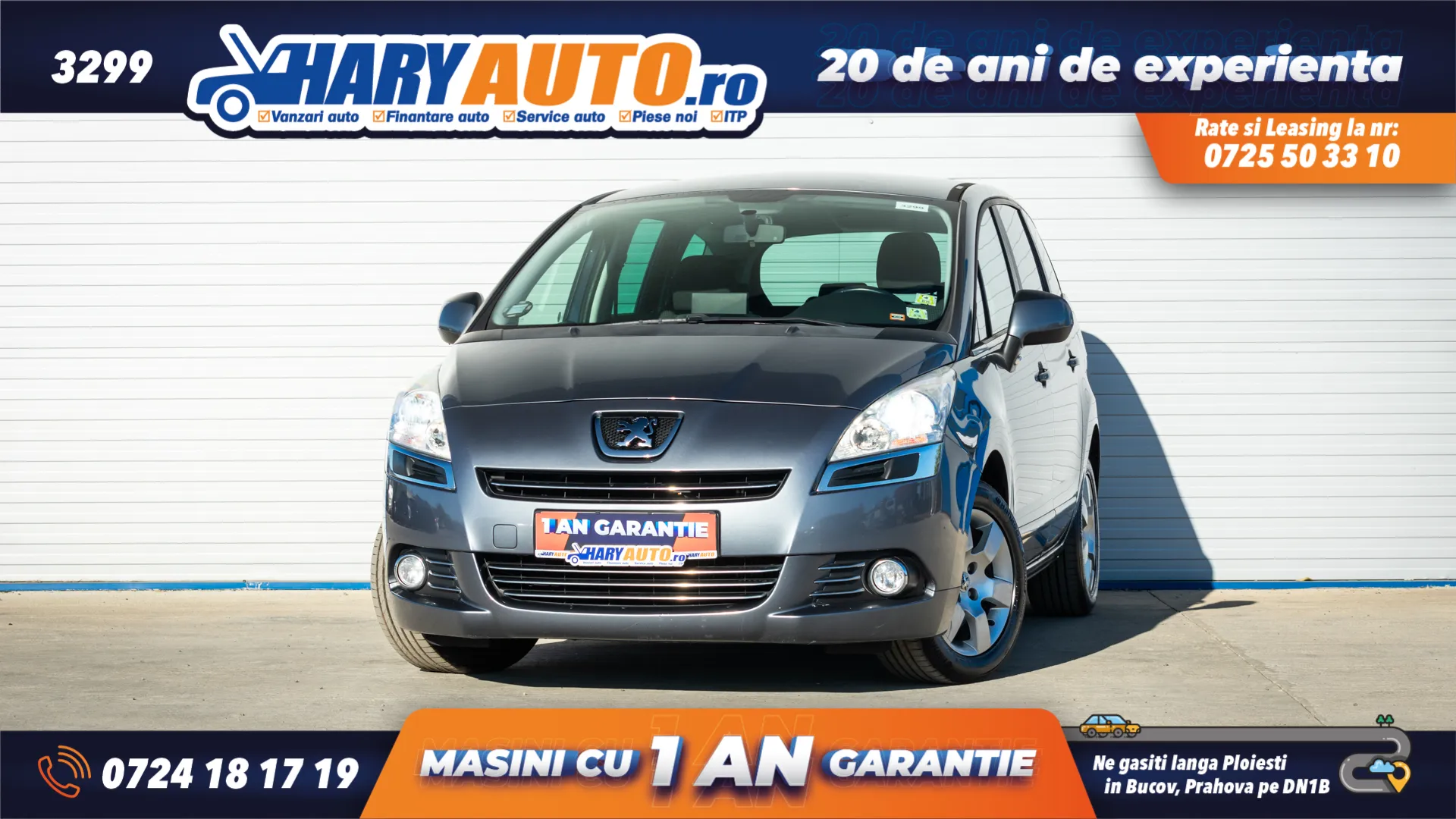 Cumpara/ Vinde online Peugeot 5008 2012 SH, la cel mai bun pret pentru tine!