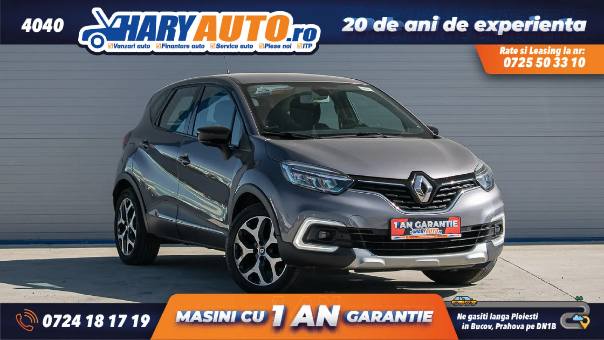 Cumpara/ Vinde online Renault  Captur 2018 SH, la cel mai bun pret pentru tine!