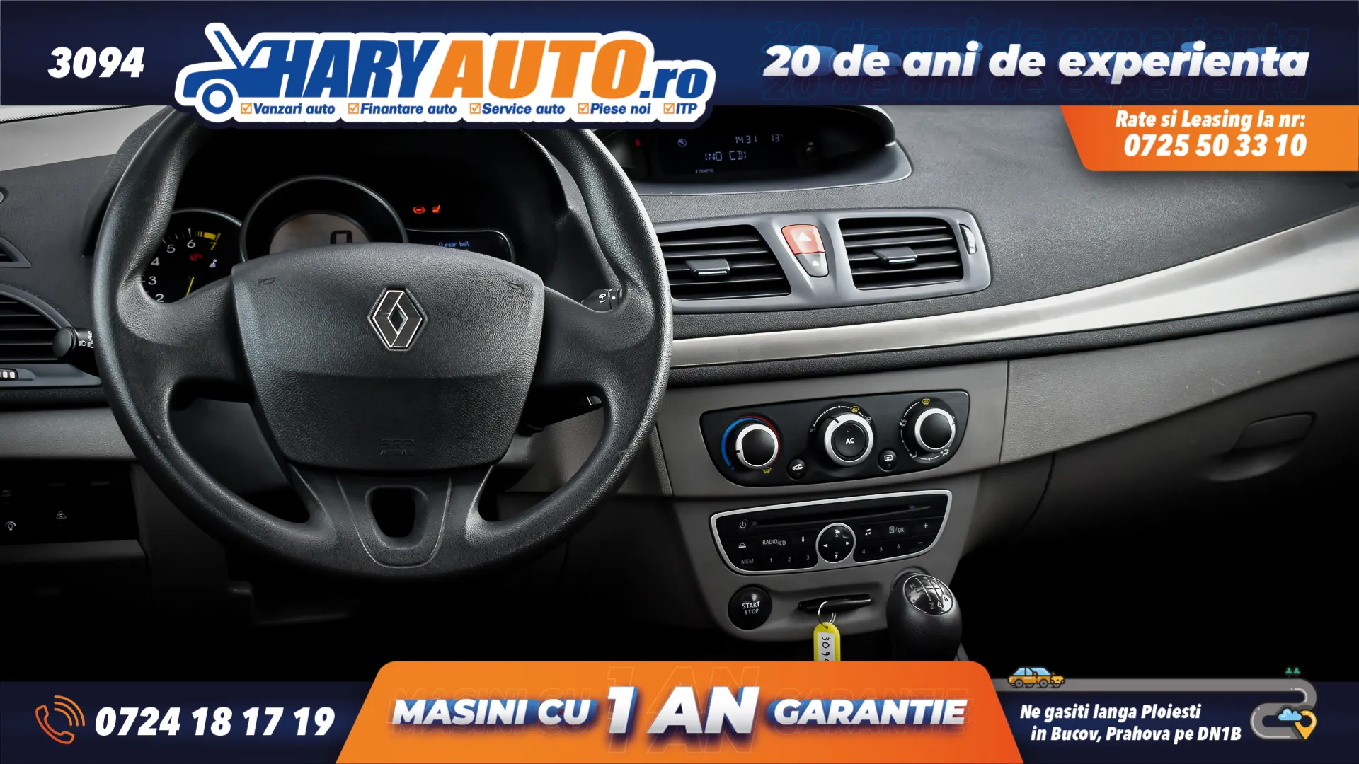 Cumpara/ Vinde online Renault  Megane 2011 SH, la cel mai bun pret pentru tine!