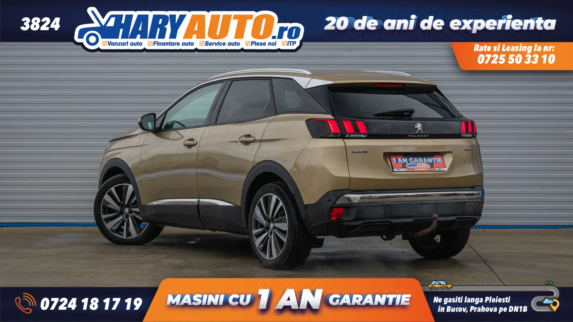 Cumpara/ Vinde online Peugeot 3008 2017 SH, la cel mai bun pret pentru tine!