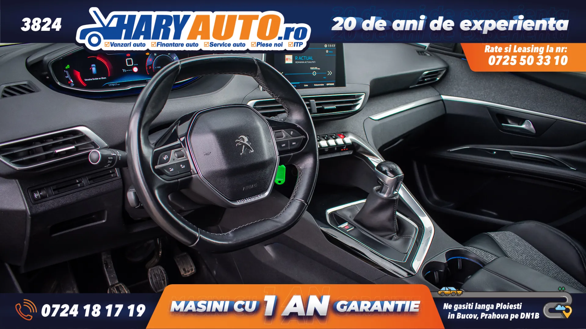 Cumpara/ Vinde online Peugeot 3008 2017 SH, la cel mai bun pret pentru tine!