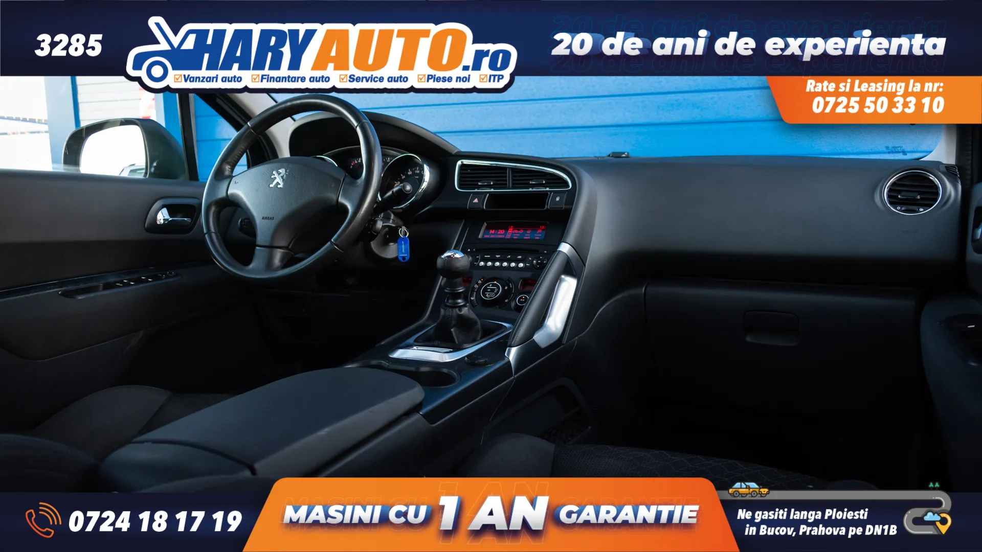 Cumpara/ Vinde online Peugeot 3008 2014 SH, la cel mai bun pret pentru tine!