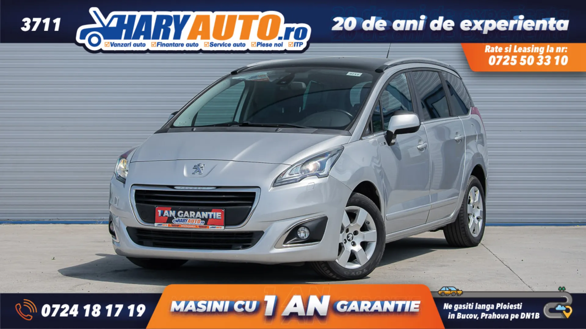 Cumpara/ Vinde online Peugeot 5008 2015 SH, la cel mai bun pret pentru tine!