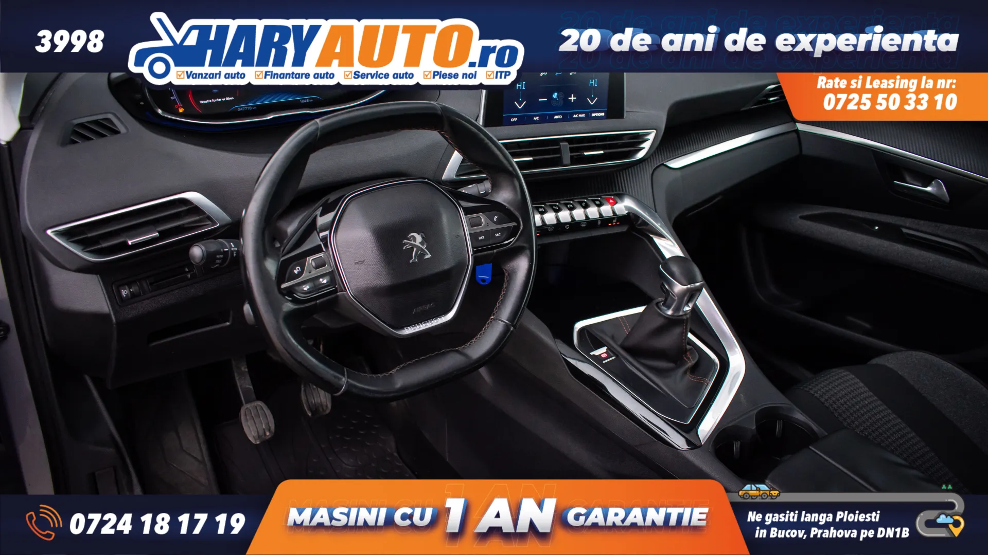 Cumpara/ Vinde online Peugeot 3008 2018 SH, la cel mai bun pret pentru tine!