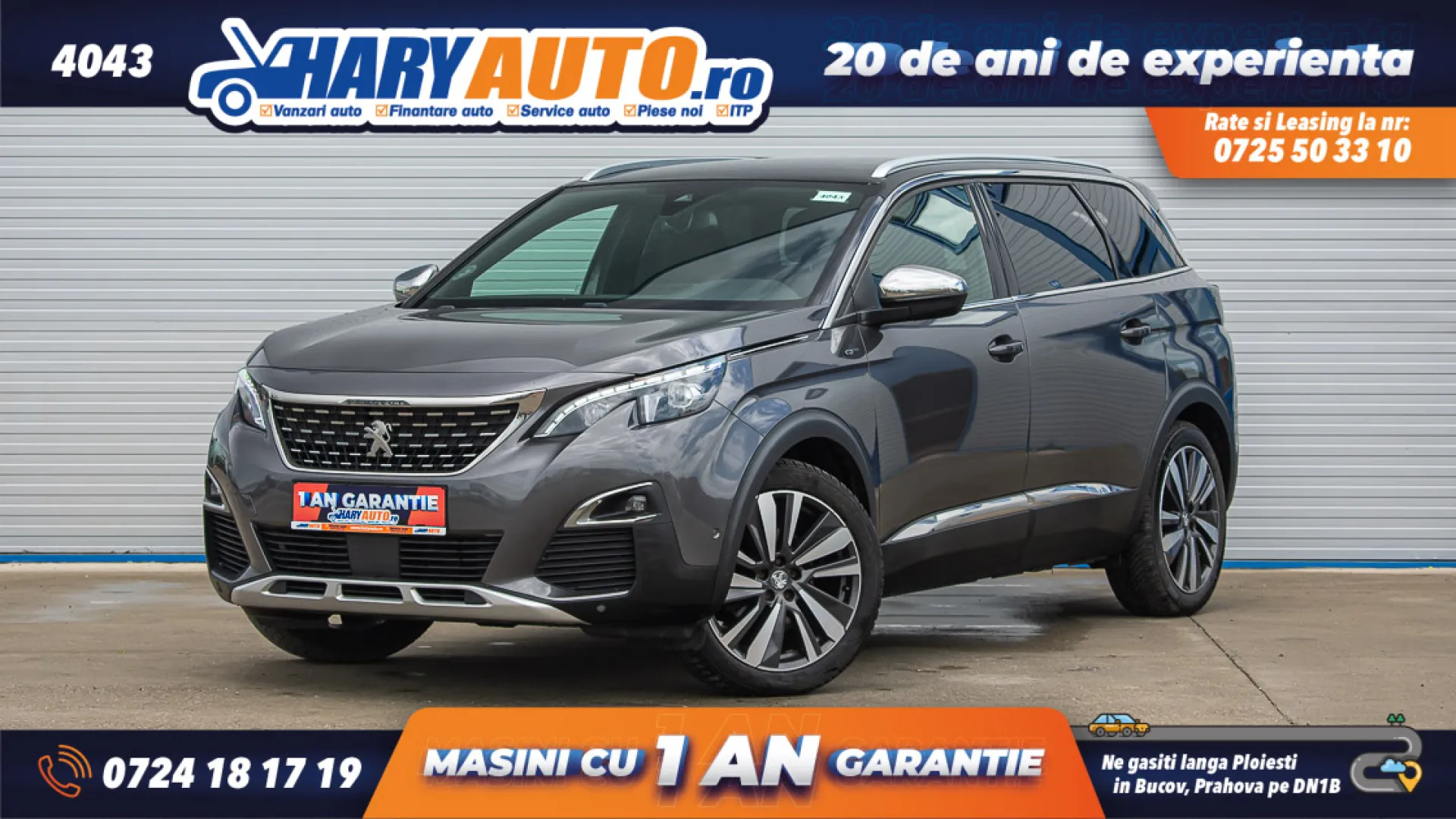 Cumpara/ Vinde online Peugeot 5008 2017 SH, la cel mai bun pret pentru tine!