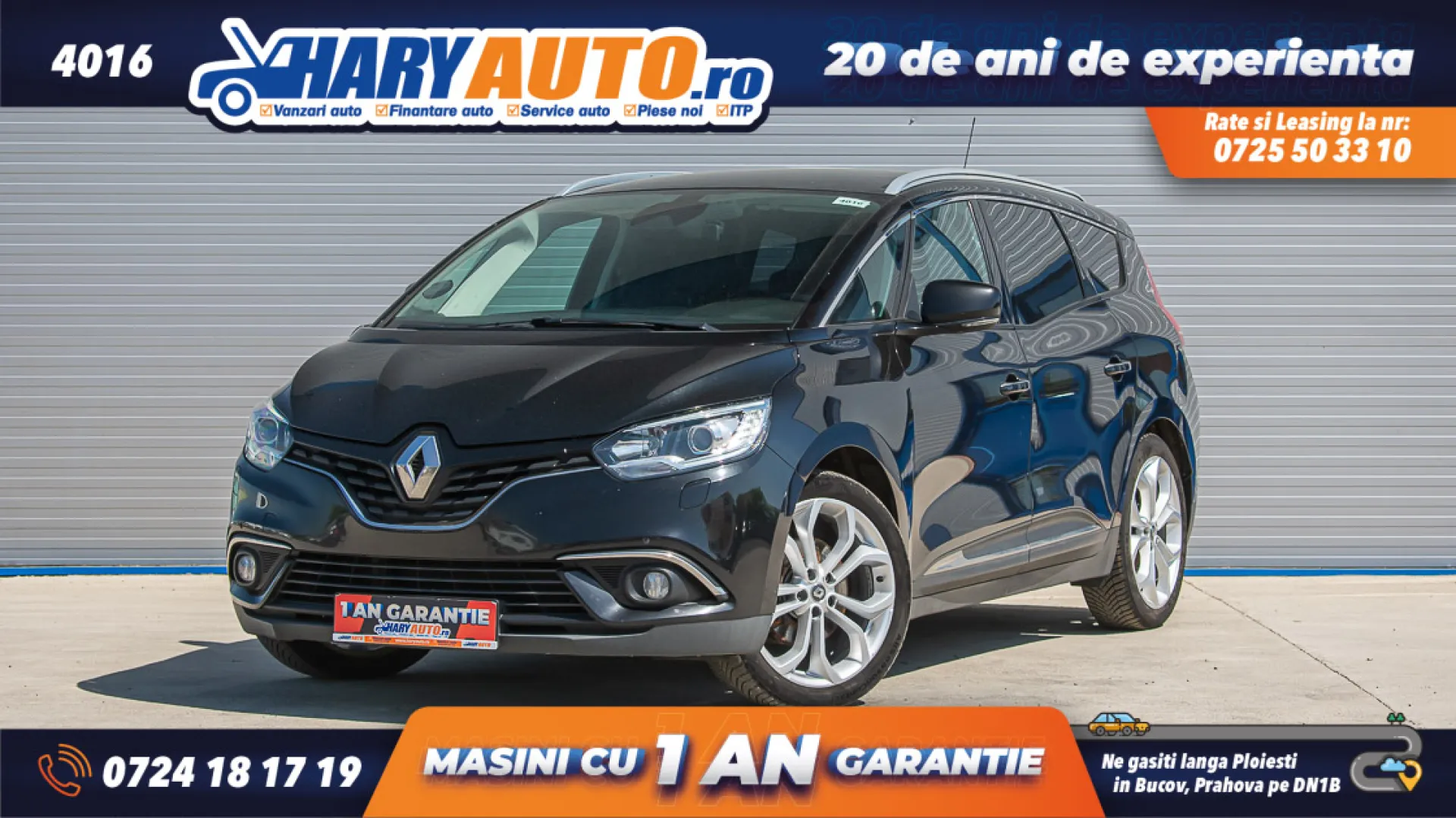 Cumpara/ Vinde online Renault  Grand Scenic 2016 SH, la cel mai bun pret pentru tine!