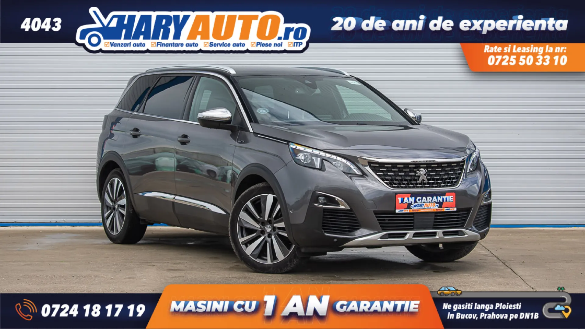 Cumpara/ Vinde online Peugeot 5008 2017 SH, la cel mai bun pret pentru tine!