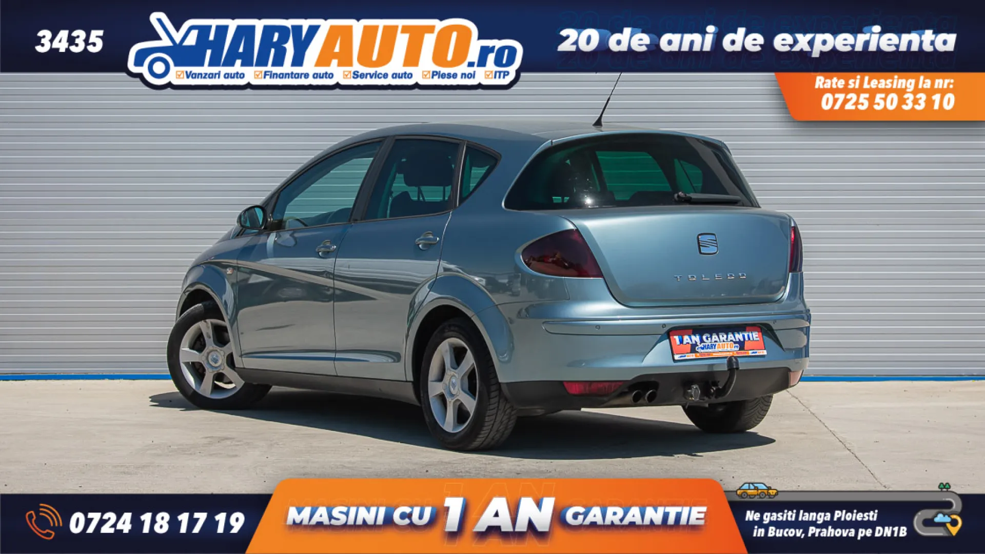 Cumpara/ Vinde online Seat Toledo 2005 SH, la cel mai bun pret pentru tine!
