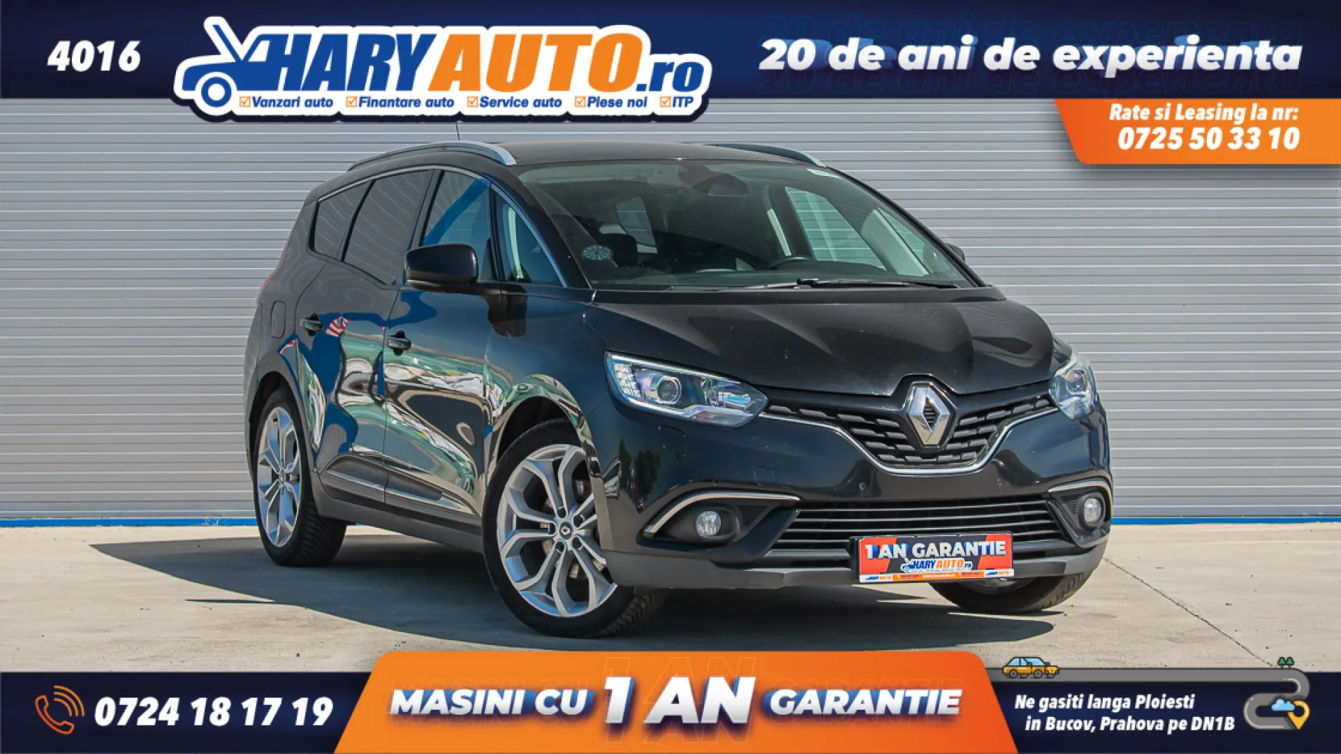 Cumpara/ Vinde online Renault  Grand Scenic 2016 SH, la cel mai bun pret pentru tine!