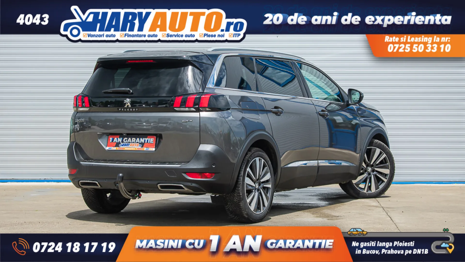 Cumpara/ Vinde online Peugeot 5008 2017 SH, la cel mai bun pret pentru tine!