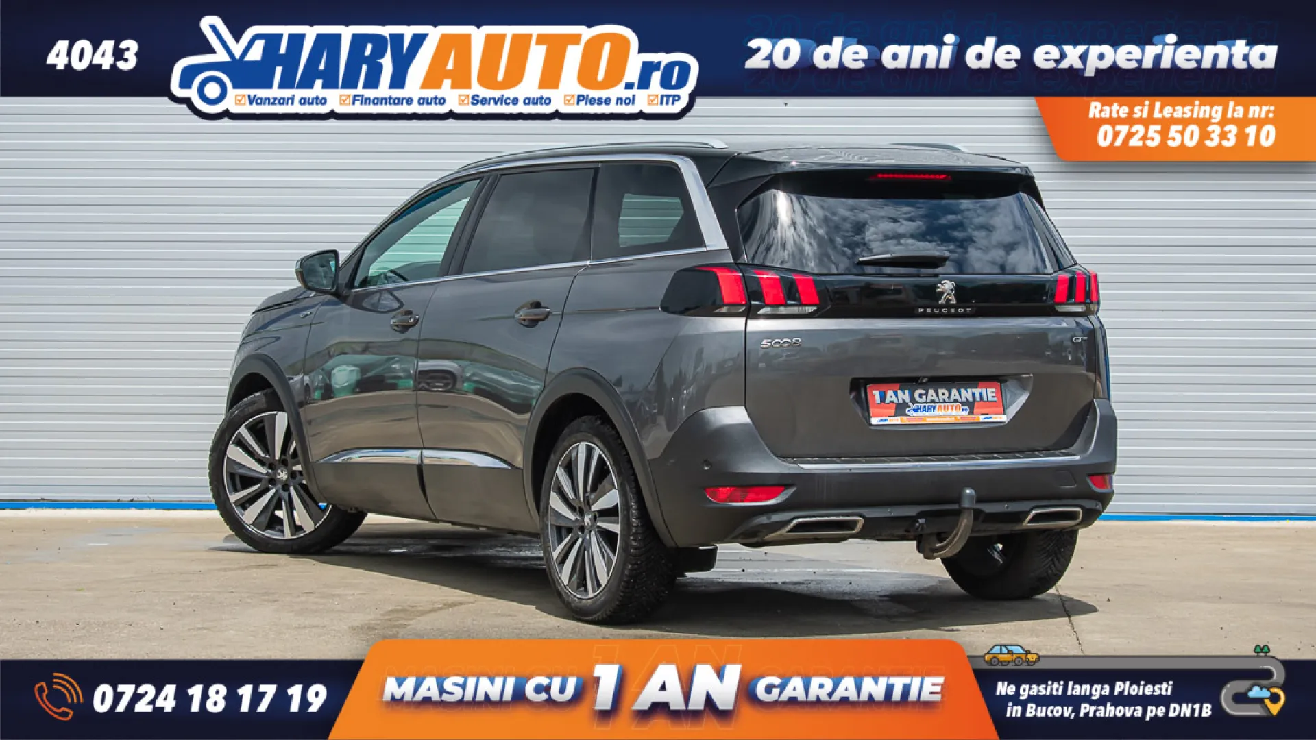 Cumpara/ Vinde online Peugeot 5008 2017 SH, la cel mai bun pret pentru tine!