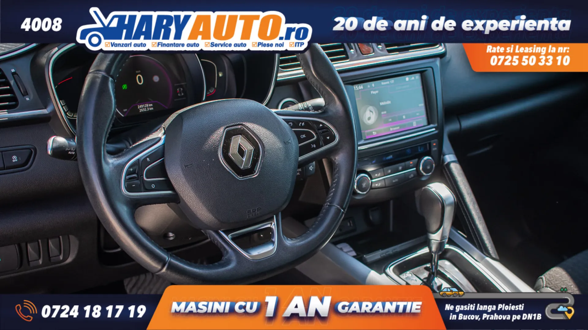 Cumpara/ Vinde online Renault  Kadjar 2016 SH, la cel mai bun pret pentru tine!