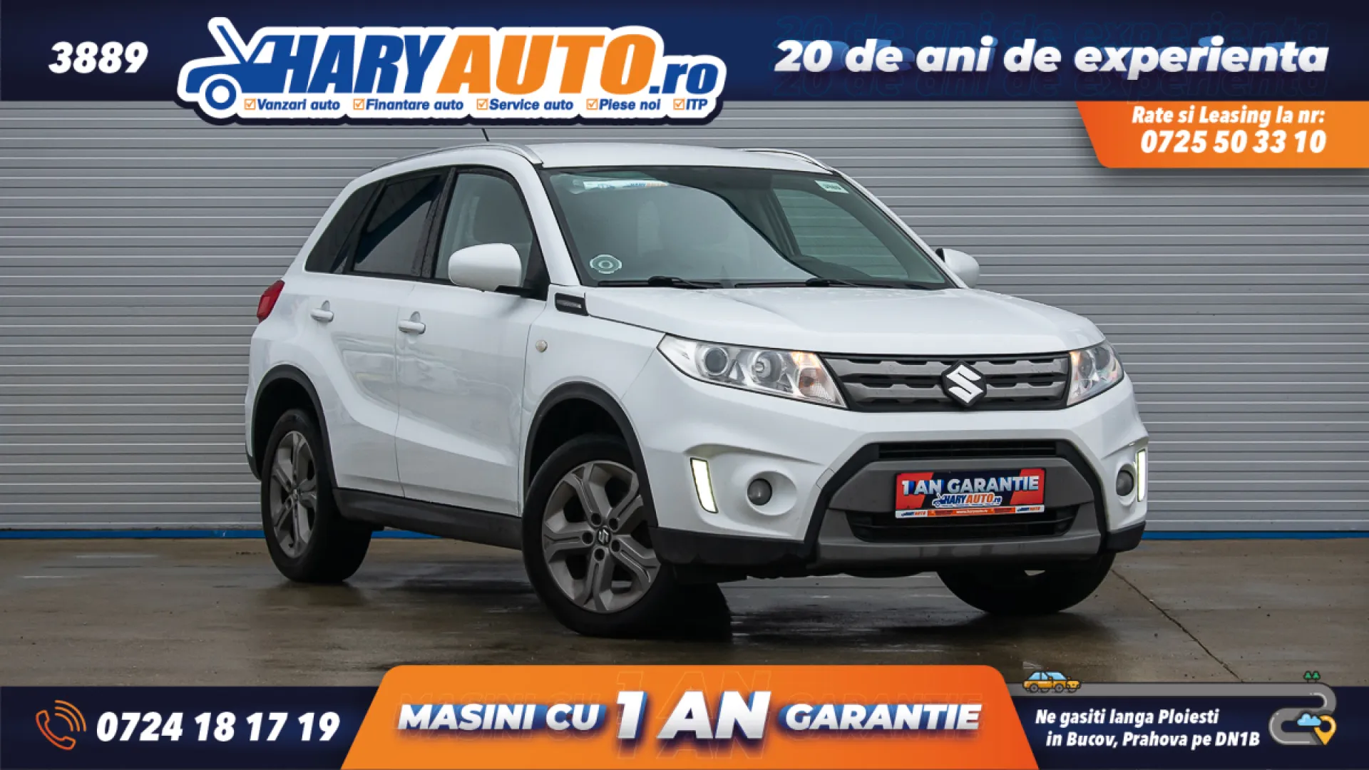 Cumpara/ Vinde online Suzuki Vitara 2016 SH, la cel mai bun pret pentru tine!