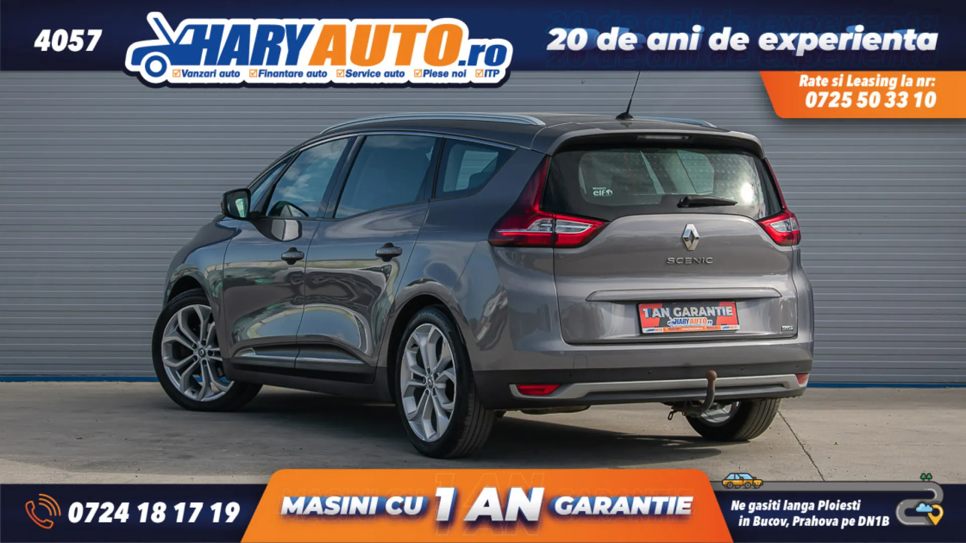 Cumpara/ Vinde online Renault  Grand Scenic 2018 SH, la cel mai bun pret pentru tine!