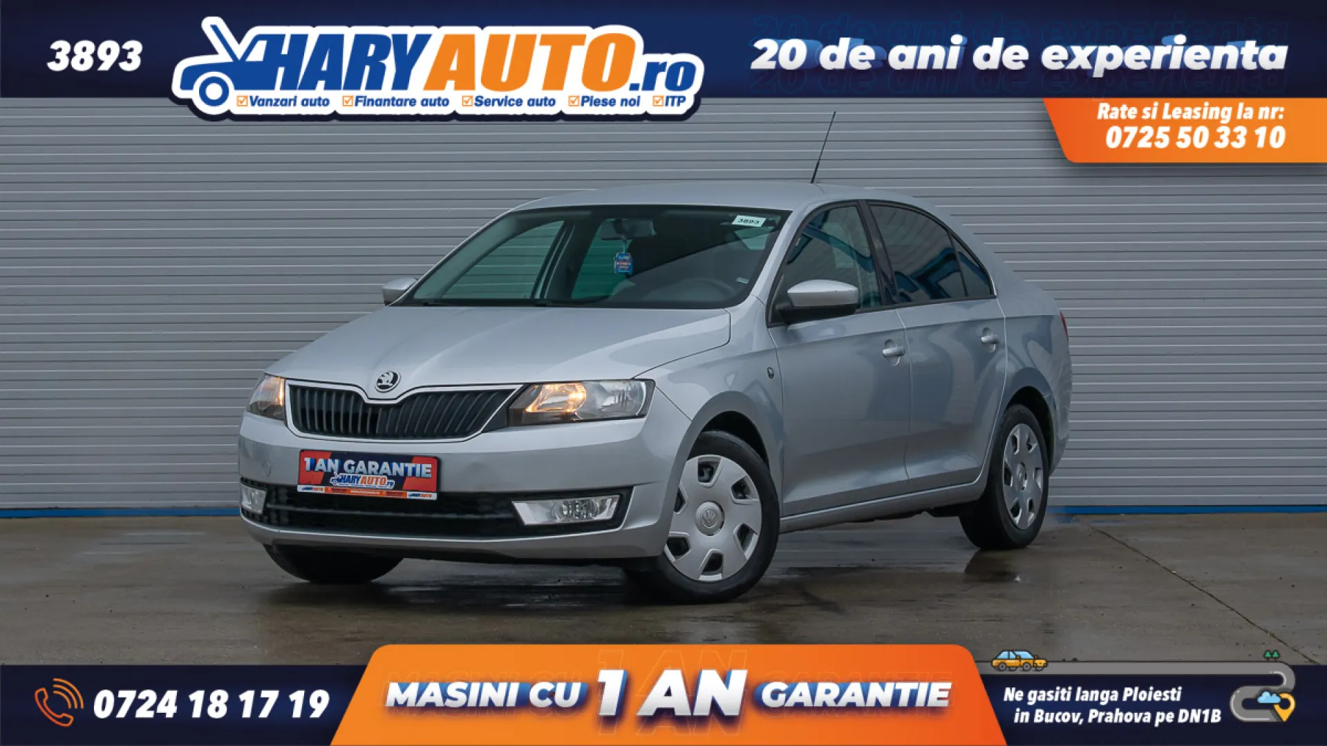 Cumpara/ Vinde online Skoda Rapid 2014 SH, la cel mai bun pret pentru tine!