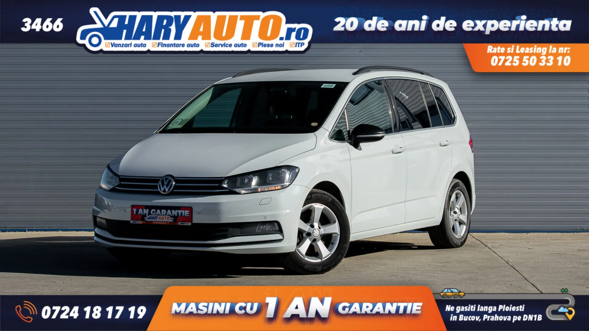 Cumpara/ Vinde online Volkswagen Touran 2018 SH, la cel mai bun pret pentru tine!