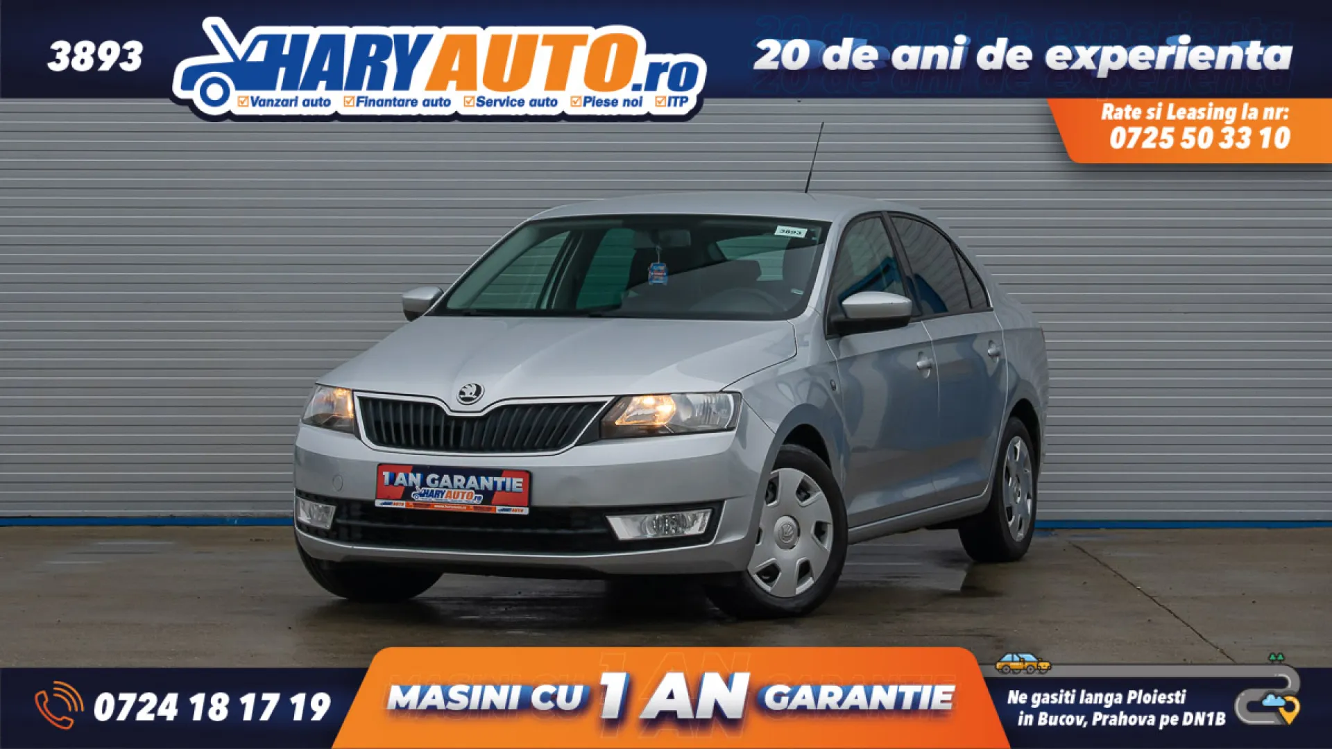 Cumpara/ Vinde online Skoda Rapid 2014 SH, la cel mai bun pret pentru tine!