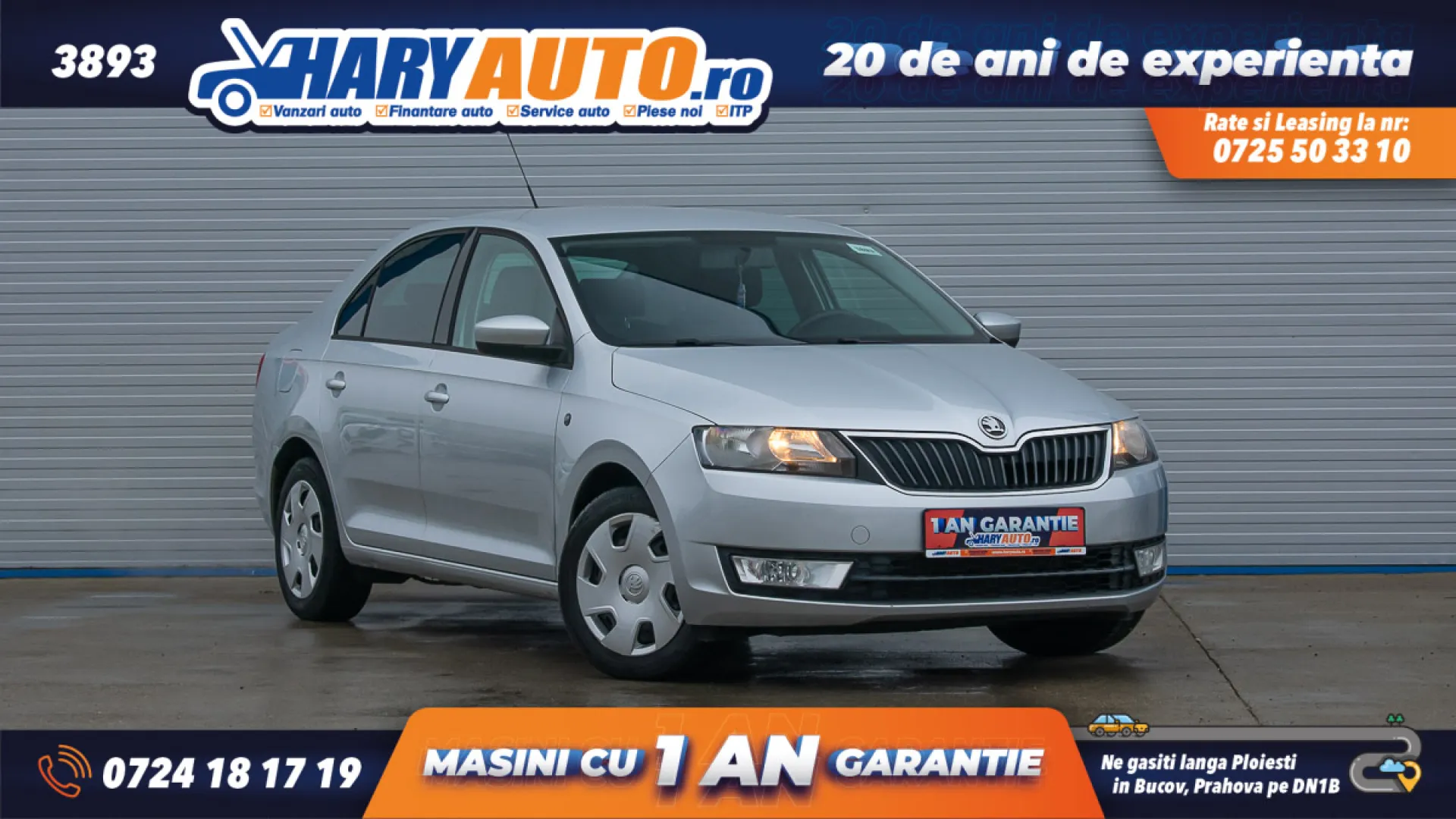 Cumpara/ Vinde online Skoda Rapid 2014 SH, la cel mai bun pret pentru tine!