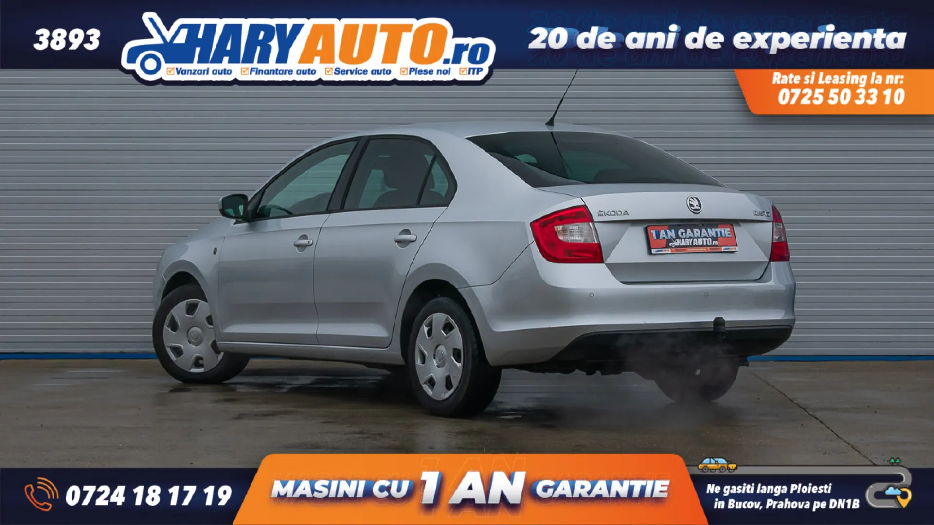 Cumpara/ Vinde online Skoda Rapid 2014 SH, la cel mai bun pret pentru tine!