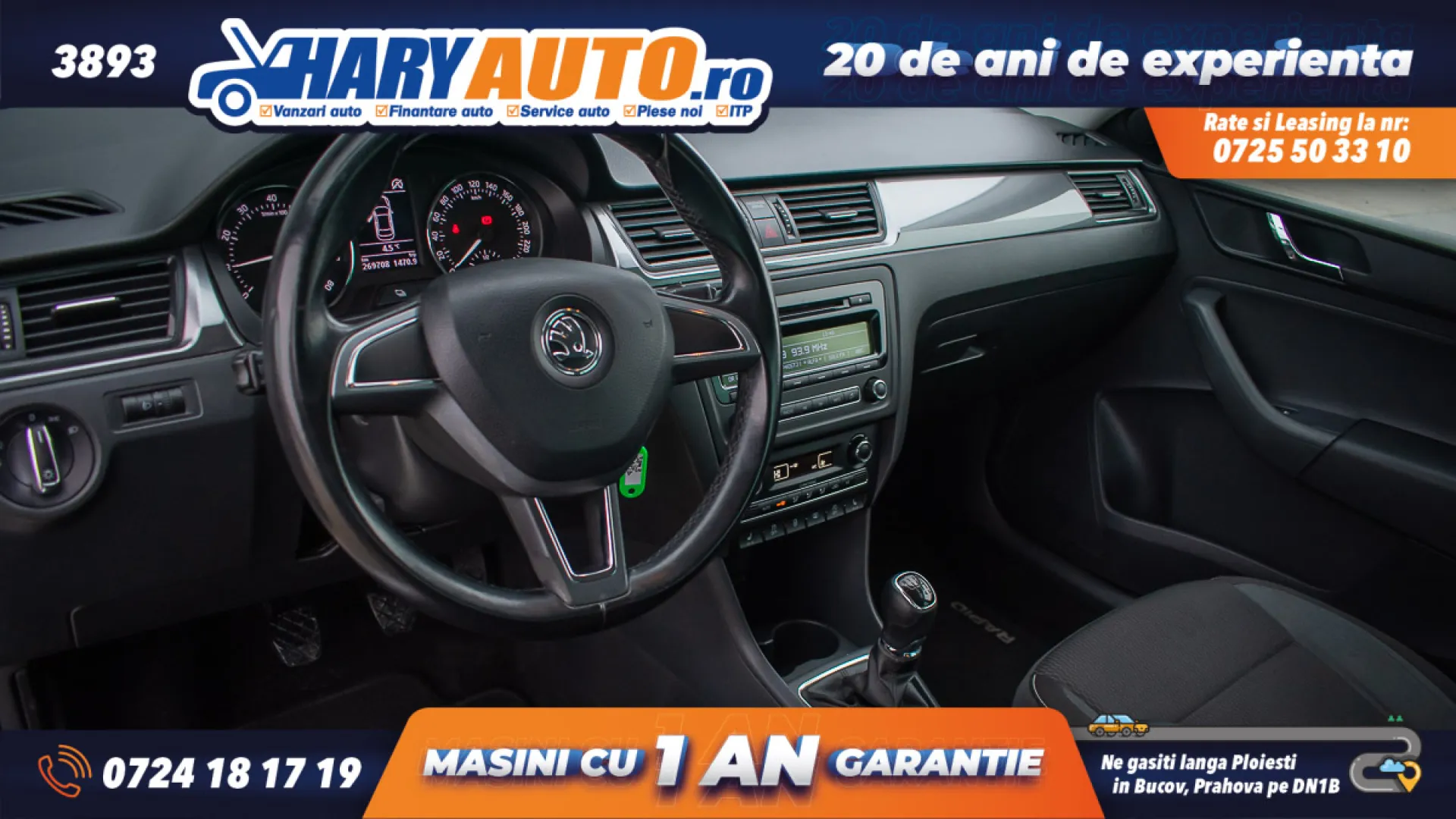 Cumpara/ Vinde online Skoda Rapid 2014 SH, la cel mai bun pret pentru tine!