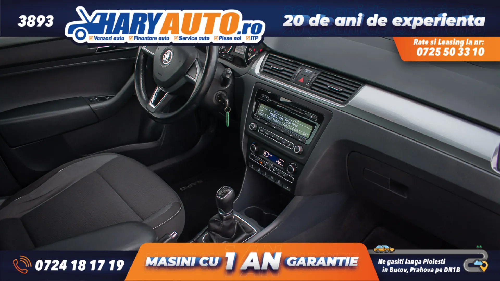 Cumpara/ Vinde online Skoda Rapid 2014 SH, la cel mai bun pret pentru tine!
